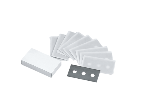 Glass scraper replacement blades product photo Front View L