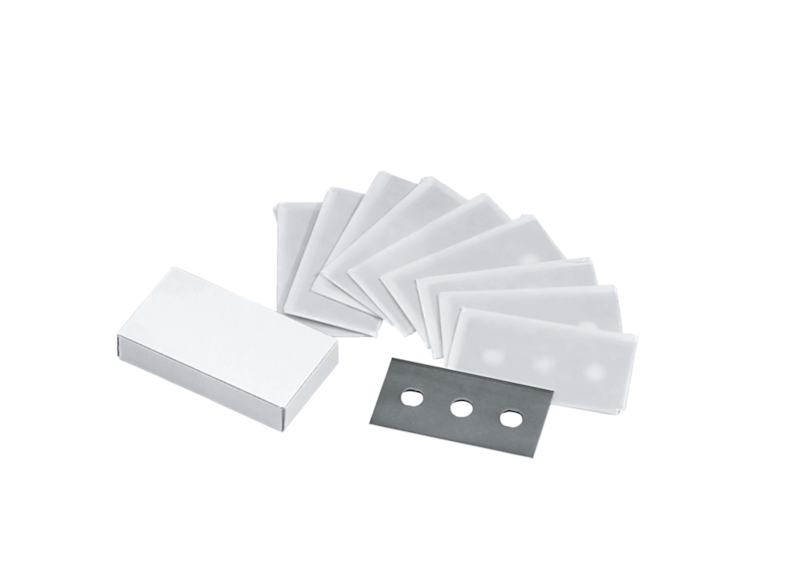 Schraapstaalmesjes, 10 stuks