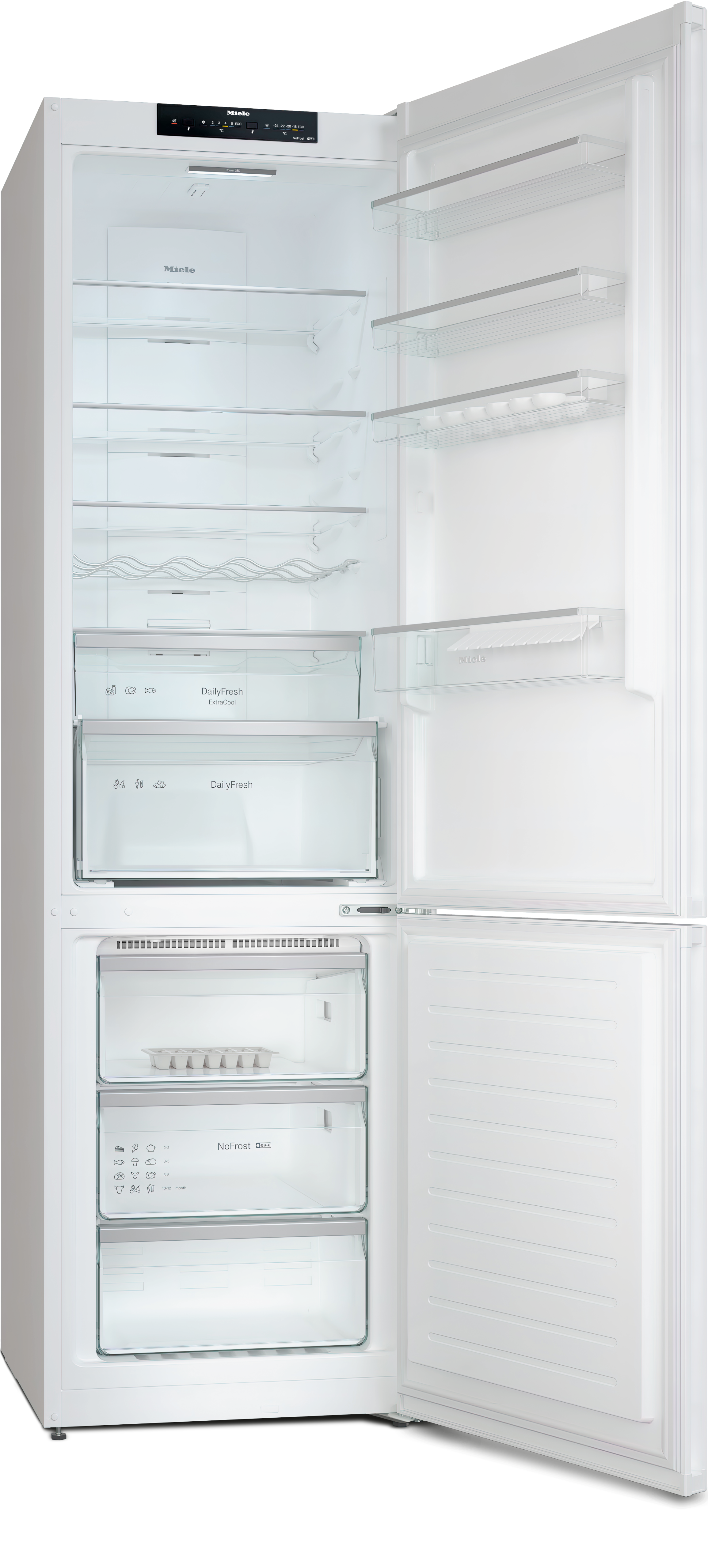 Miele - KFN 4394 ED Білий – Холодильне обладнання - 3 Miele - KFN 4394 ED Білий – Холодильне обладнання - 3