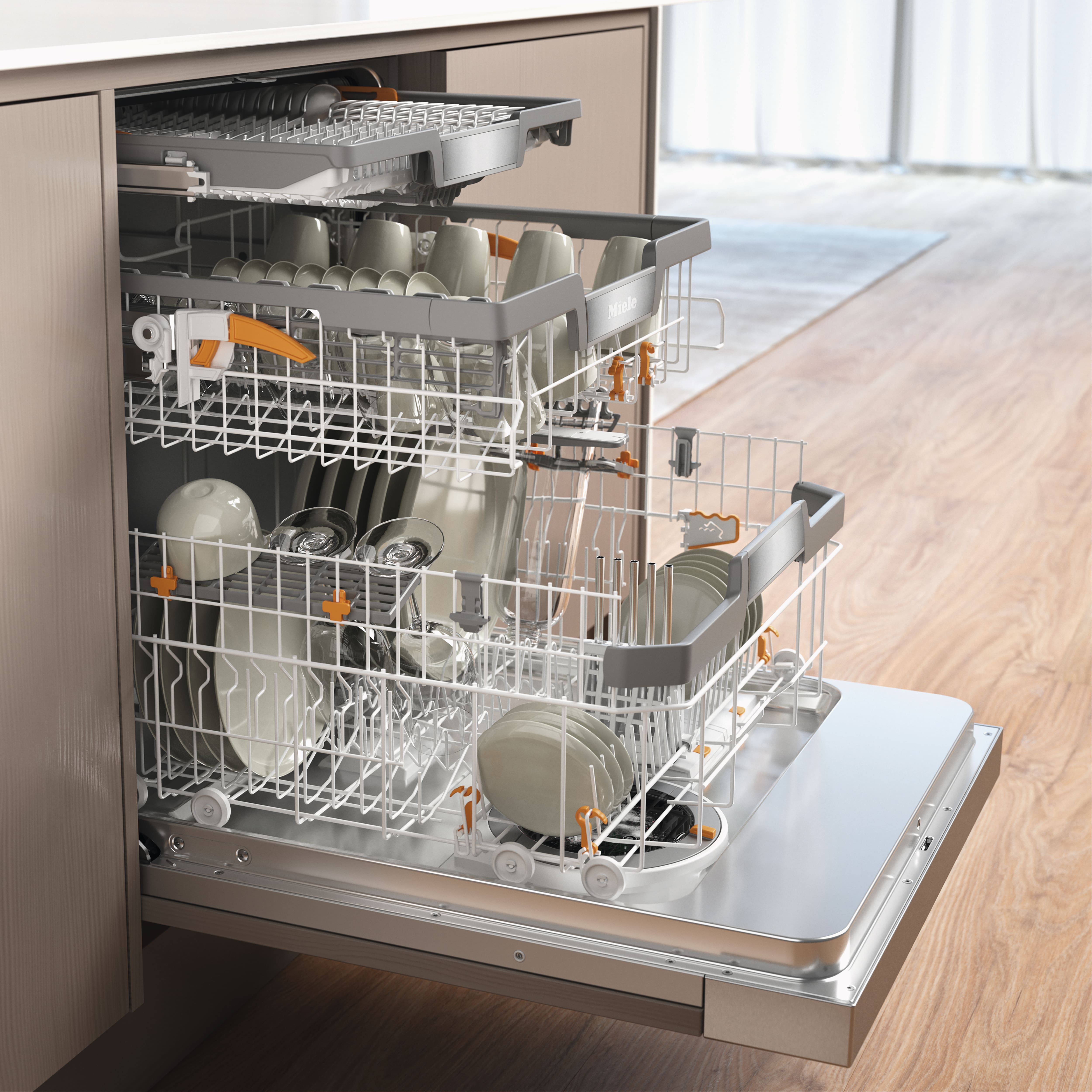 Miele - G 7623 SCi AutoDos Excellence Roestvrij staal/CleanSteel - 3 Miele - G 7623 SCi AutoDos Excellence Roestvrij staal/CleanSteel - 3