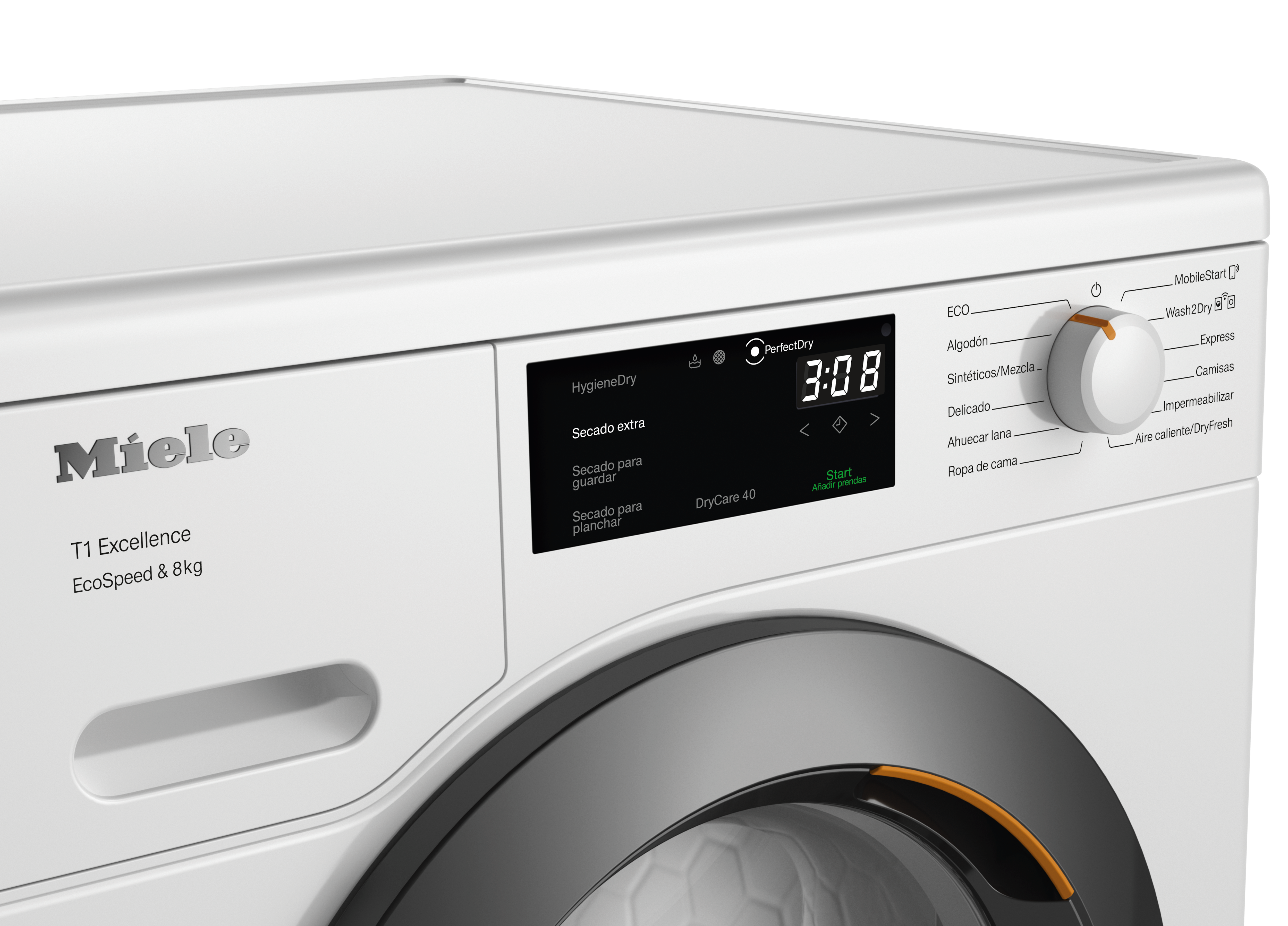 Miele - TEC645WP 8kg – Secadoras - 3 Miele - TEC645WP 8kg – Secadoras - 3
