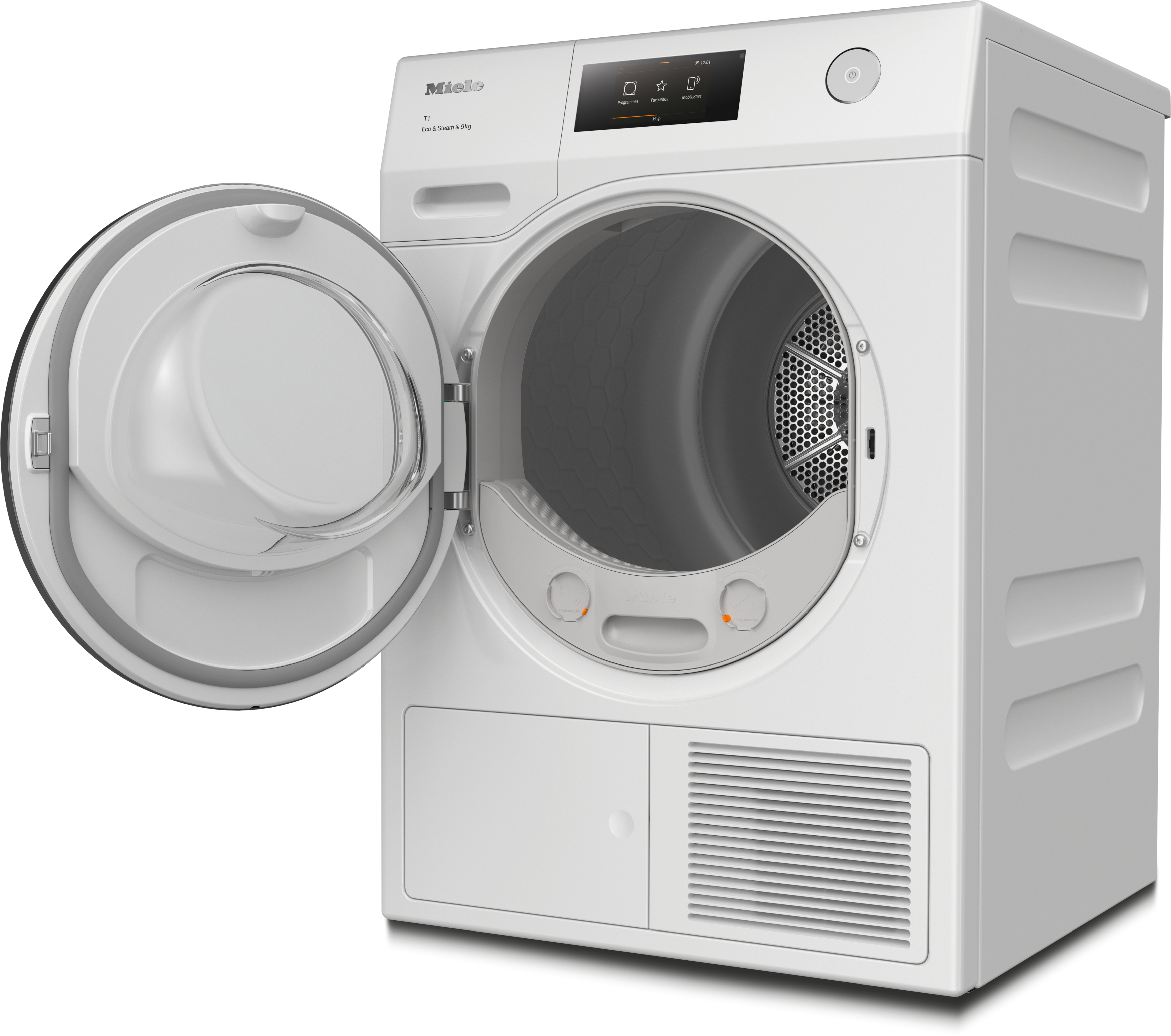 Miele - TCR790WP Eco&Steam&9kg Alb lotus – Uscătoare - 2 Miele - TCR790WP Eco&Steam&9kg Alb lotus – Uscătoare - 2