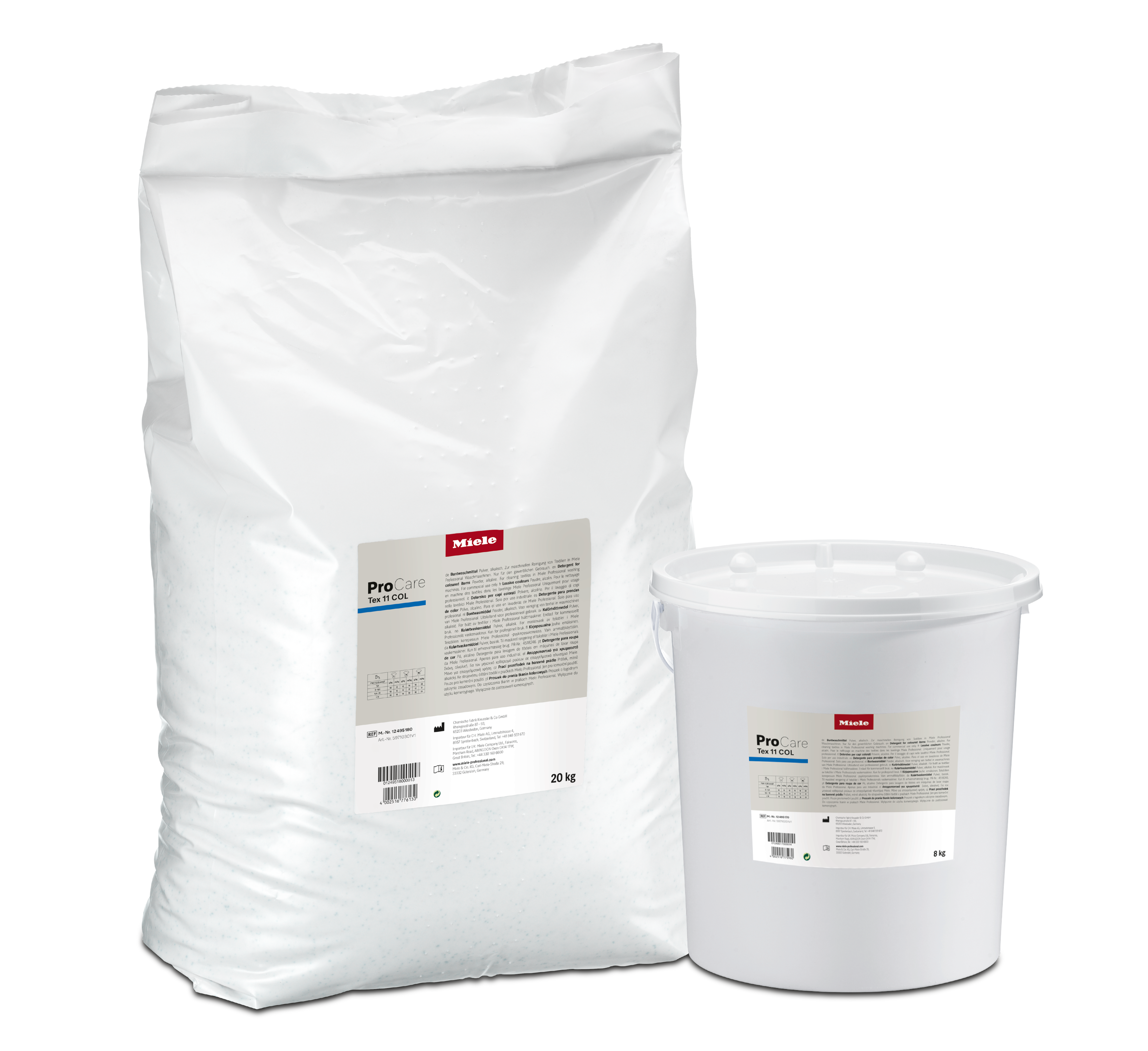 Miele - ProCare Tex 11 COL - 8 kg – Reinigungsmittel ProCare Tex - 2