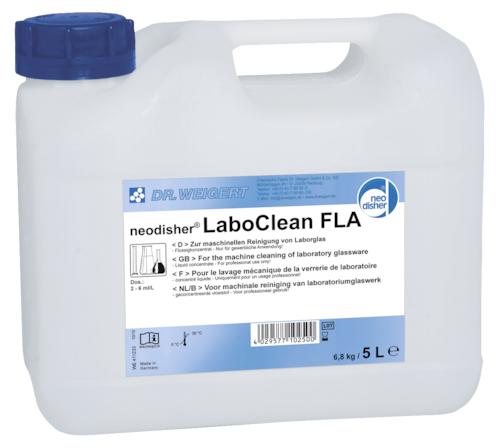 Neodisher Fla LaboClean &agrave; 5 Liter produktfoto Front View L