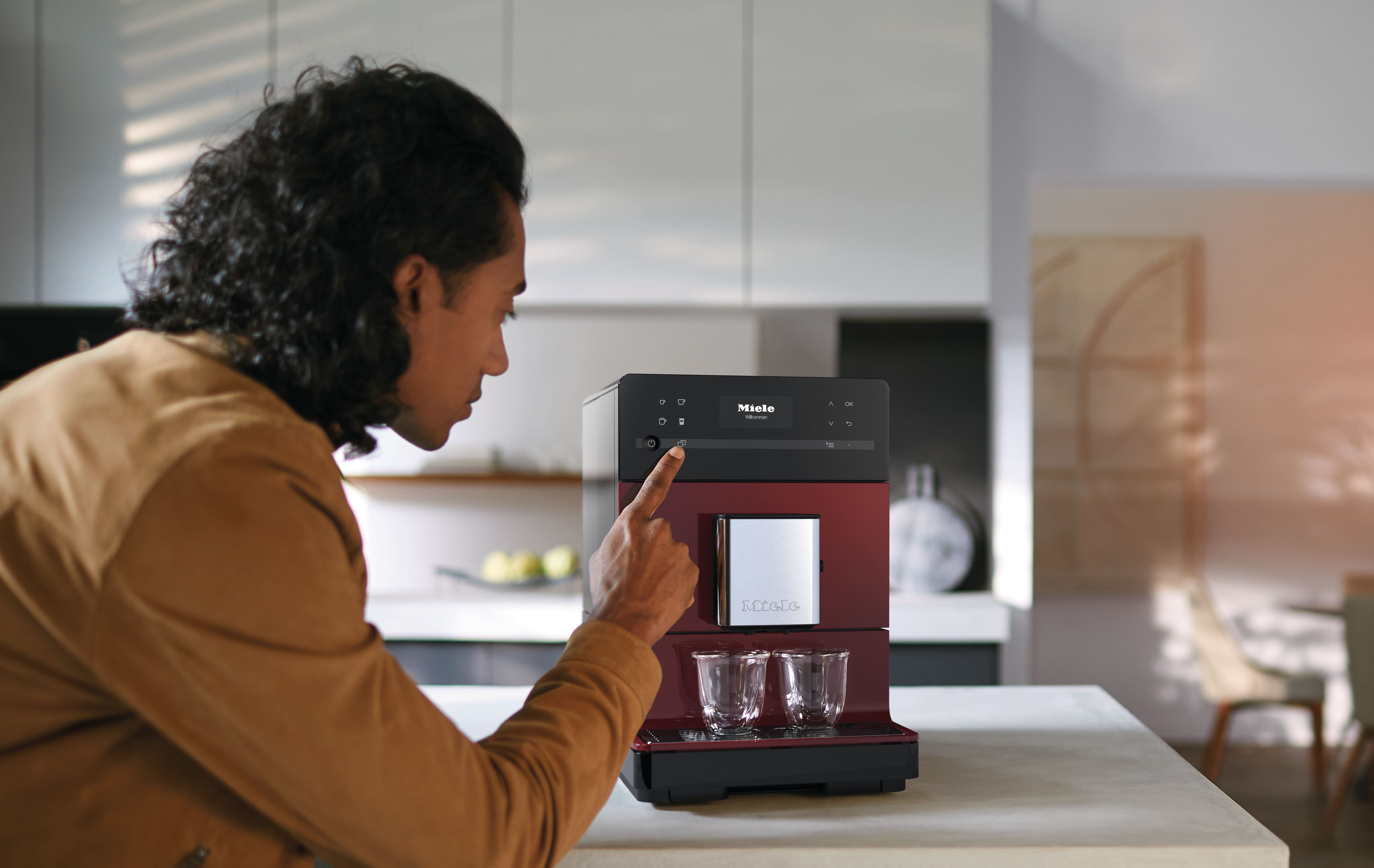 Miele - CM 5310 Silence Taybär-röd – Kaffemaskiner - 8