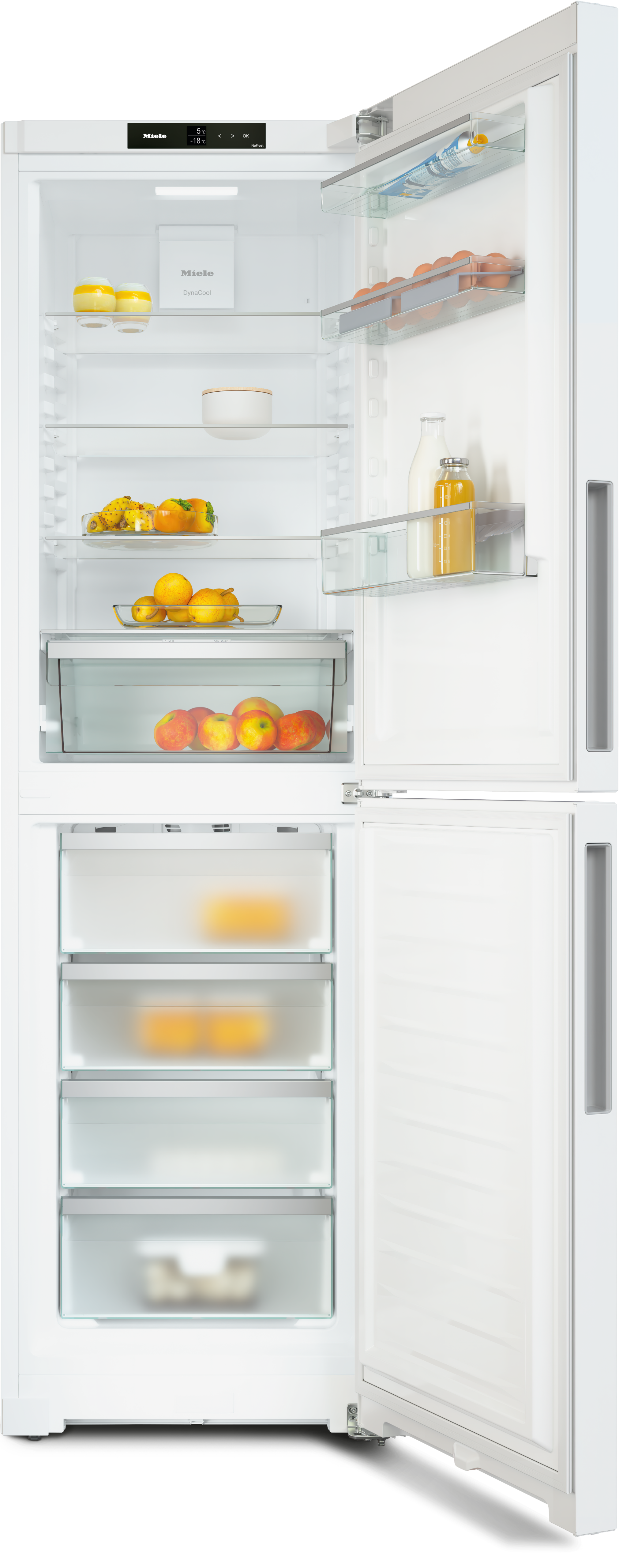 Miele - KFN 4393 CD Vit – Kyl- och frysskåp - 2