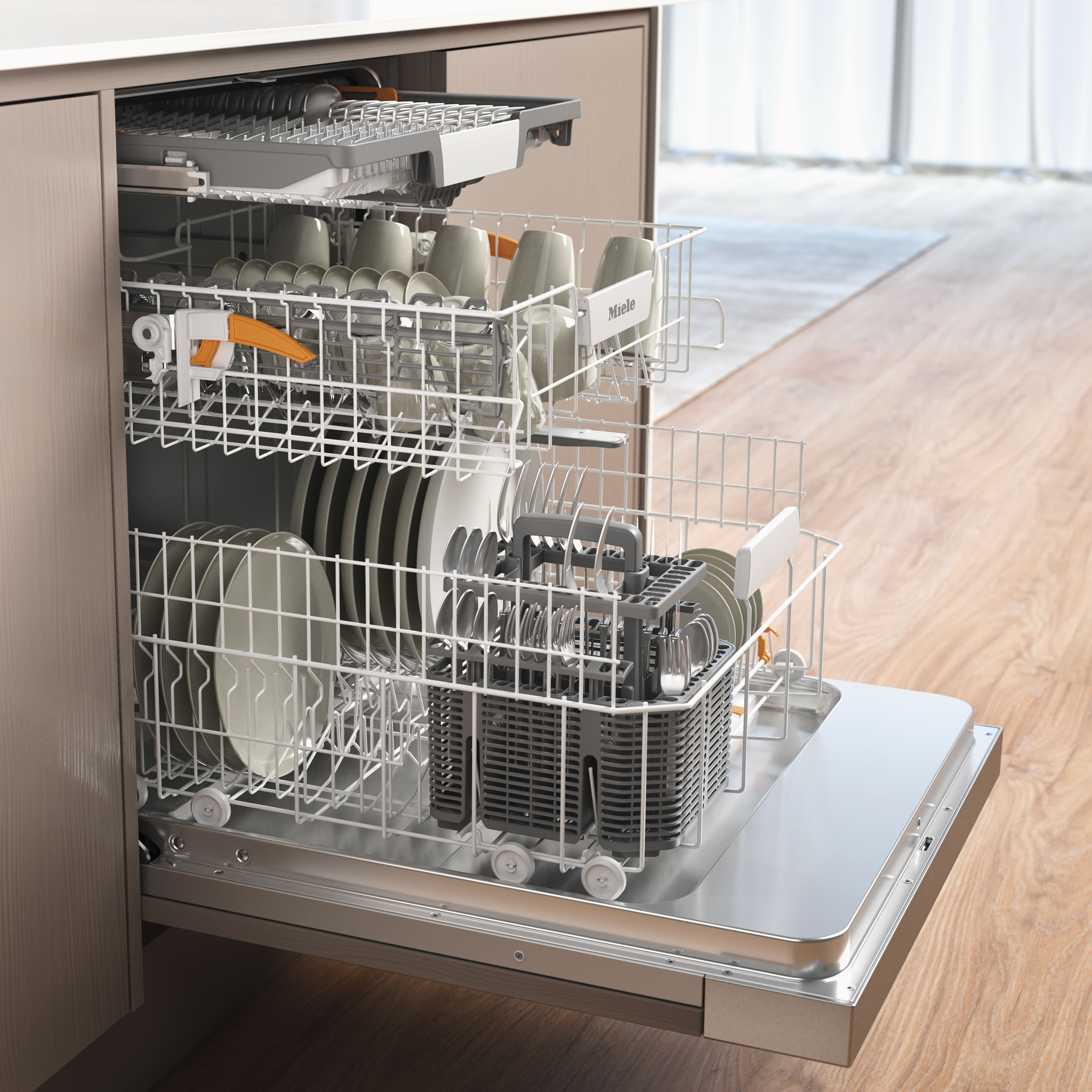 Miele - G 5832 SCi Active Plus S Roestvrij staal/CleanSteel - 3