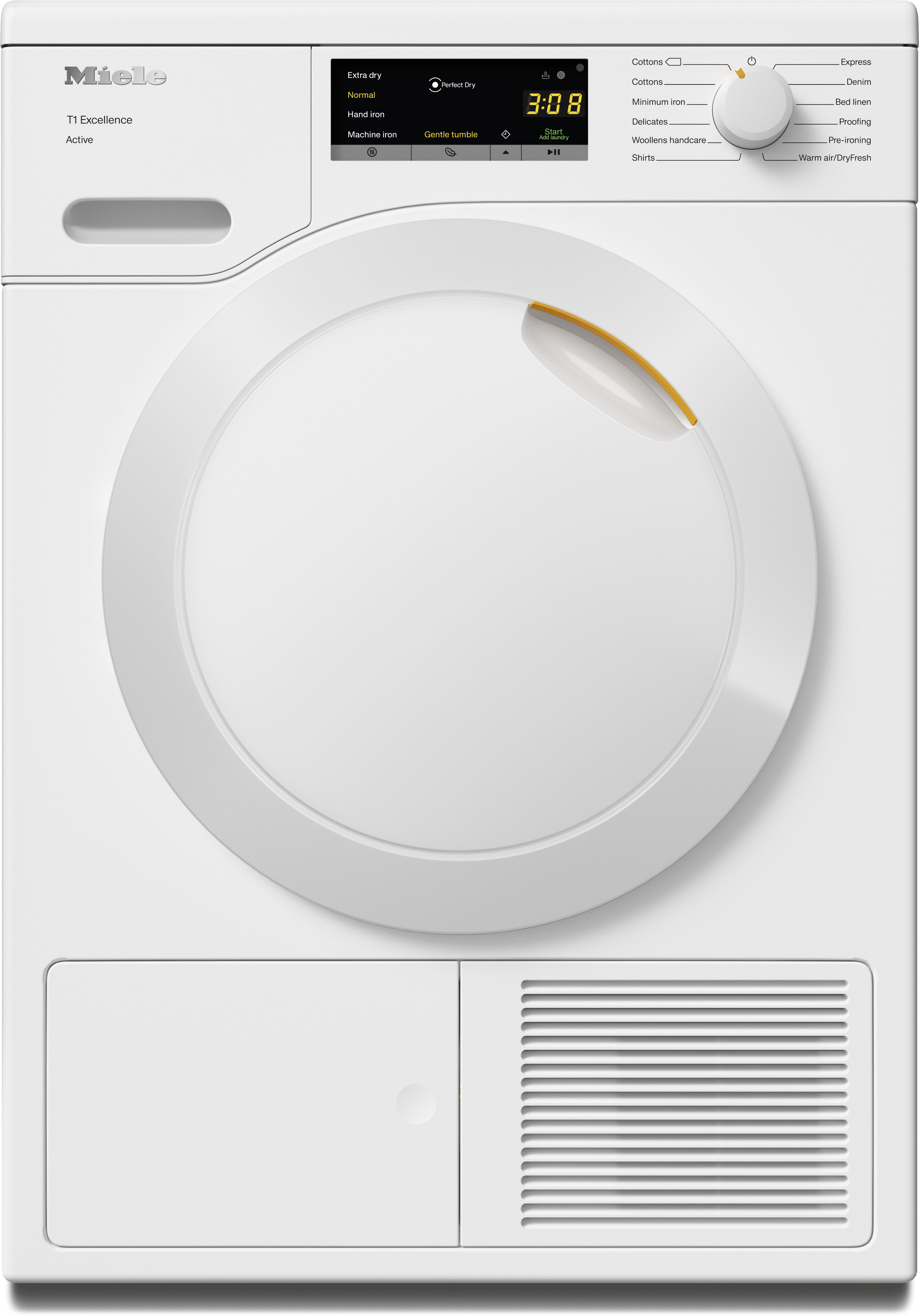 Miele - TEA225WP Active Lotus white – Tumble dryers - 1 Miele - TEA225WP Active Lotus white – Tumble dryers - 1
