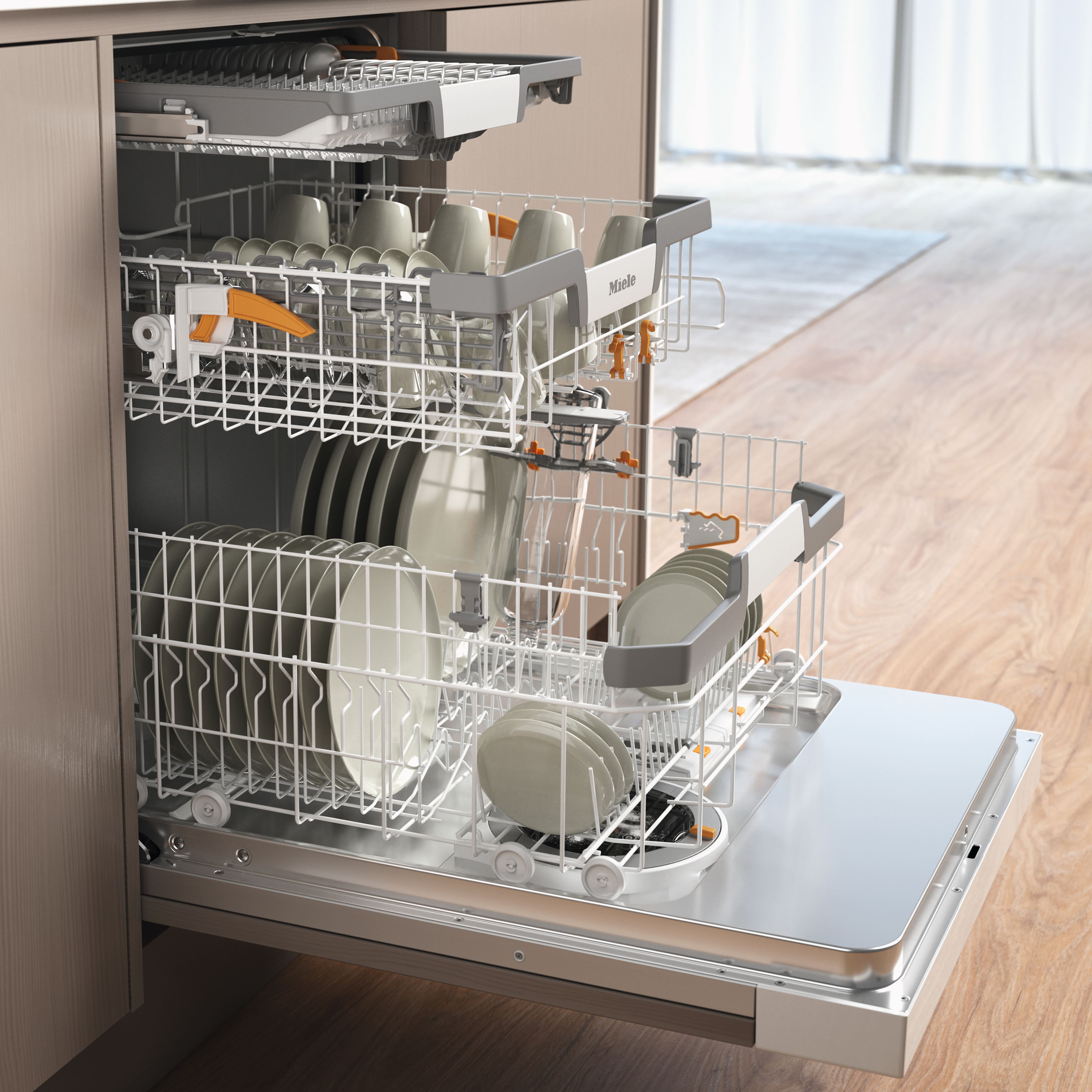 Miele - G 27608-60 SCi XXL AutoDos Brillantweiss – Geschirrspüler - 3 Miele - G 27608-60 SCi XXL AutoDos Brillantweiss – Geschirrspüler - 3