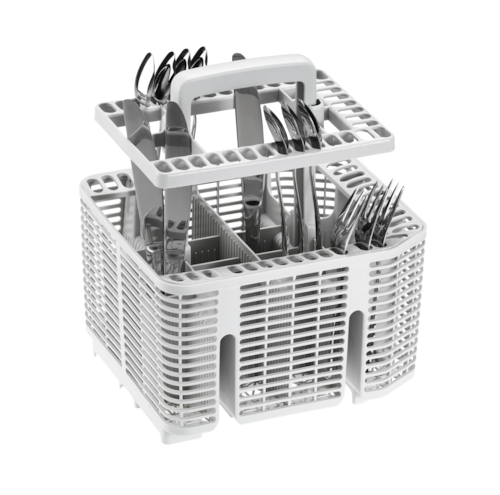 Miele Dishwasher Cutlery Basket product photo Laydowns Back View L
