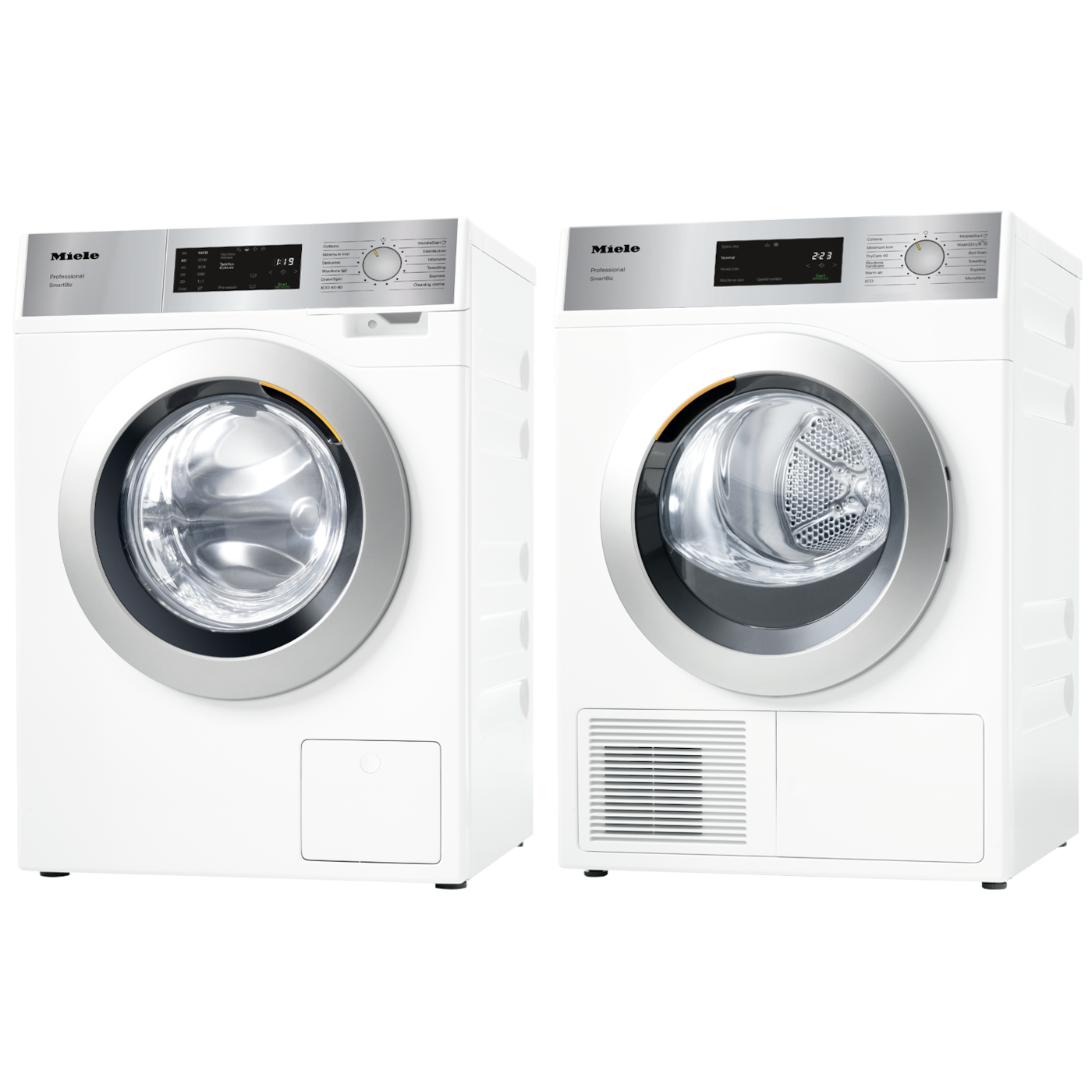 PWM1108 + PDR1108 Washing Machine & Tumble Dryer Set product photo Front View ZOOM