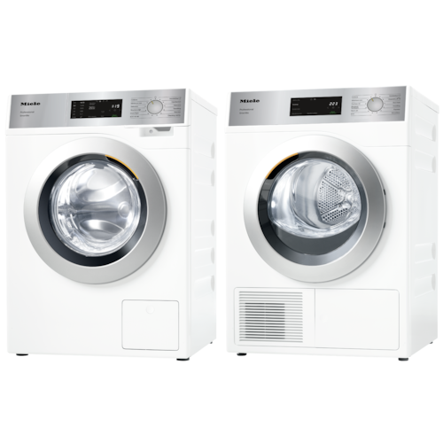 PWM1108 + PDR1108 Washing Machine & Tumble Dryer Set product photo Front View L