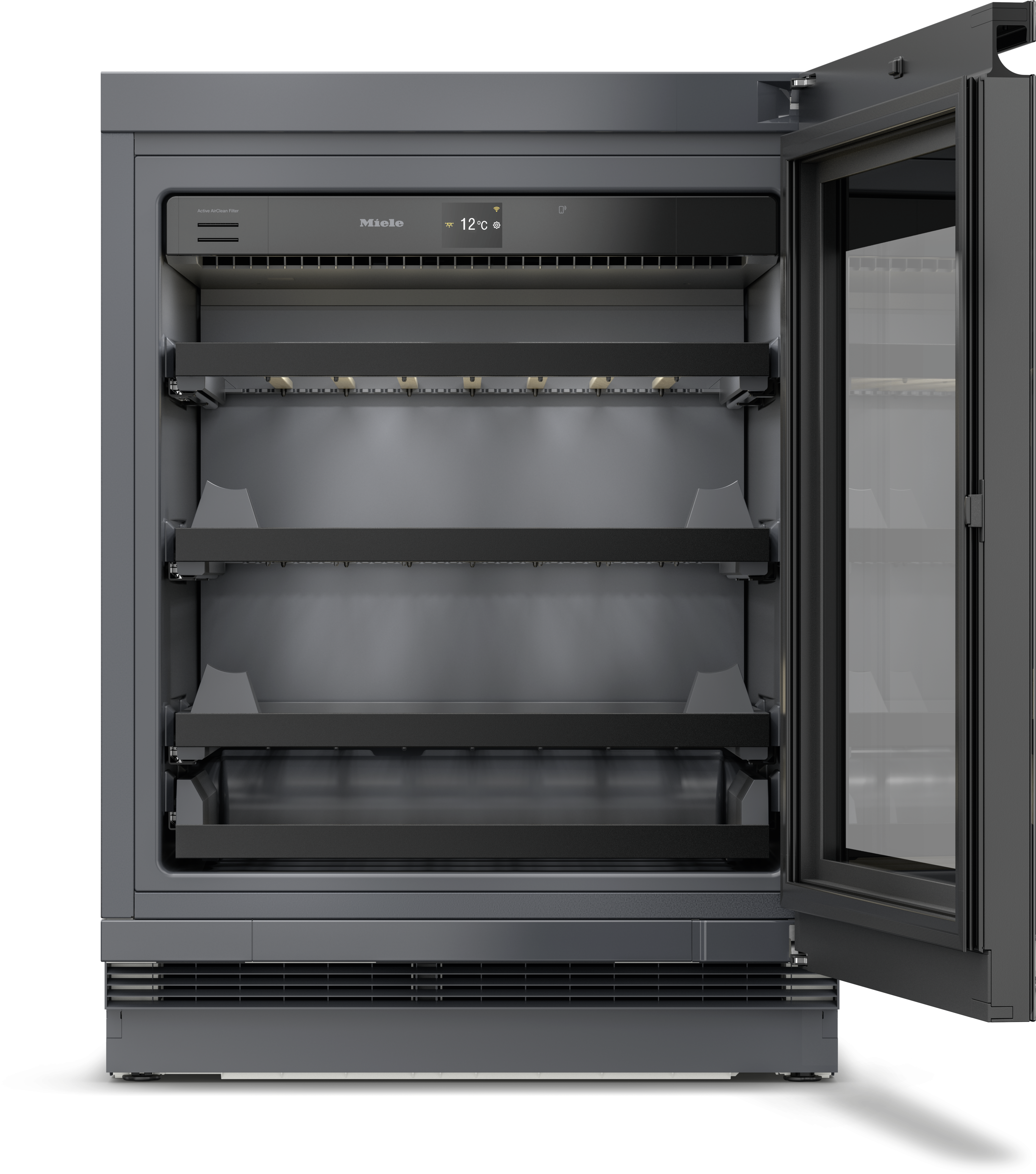 Miele - KWTUS 7054 F Obsidiansort glas – Vinkøleskabe - 2 Miele - KWTUS 7054 F Obsidiansort glas – Vinkøleskabe - 2