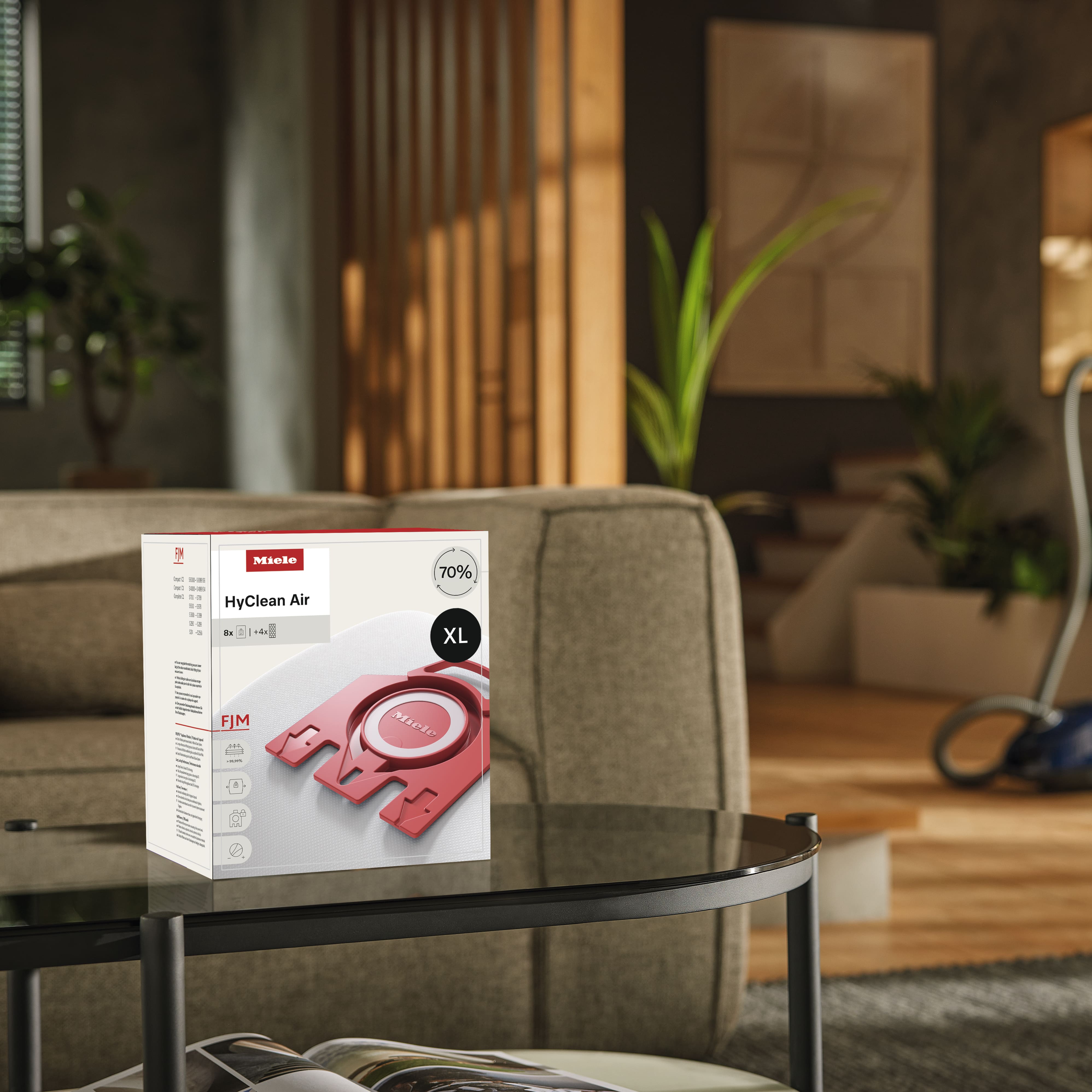 Discover Miele's high-performance vacuum cleaner bags and filters