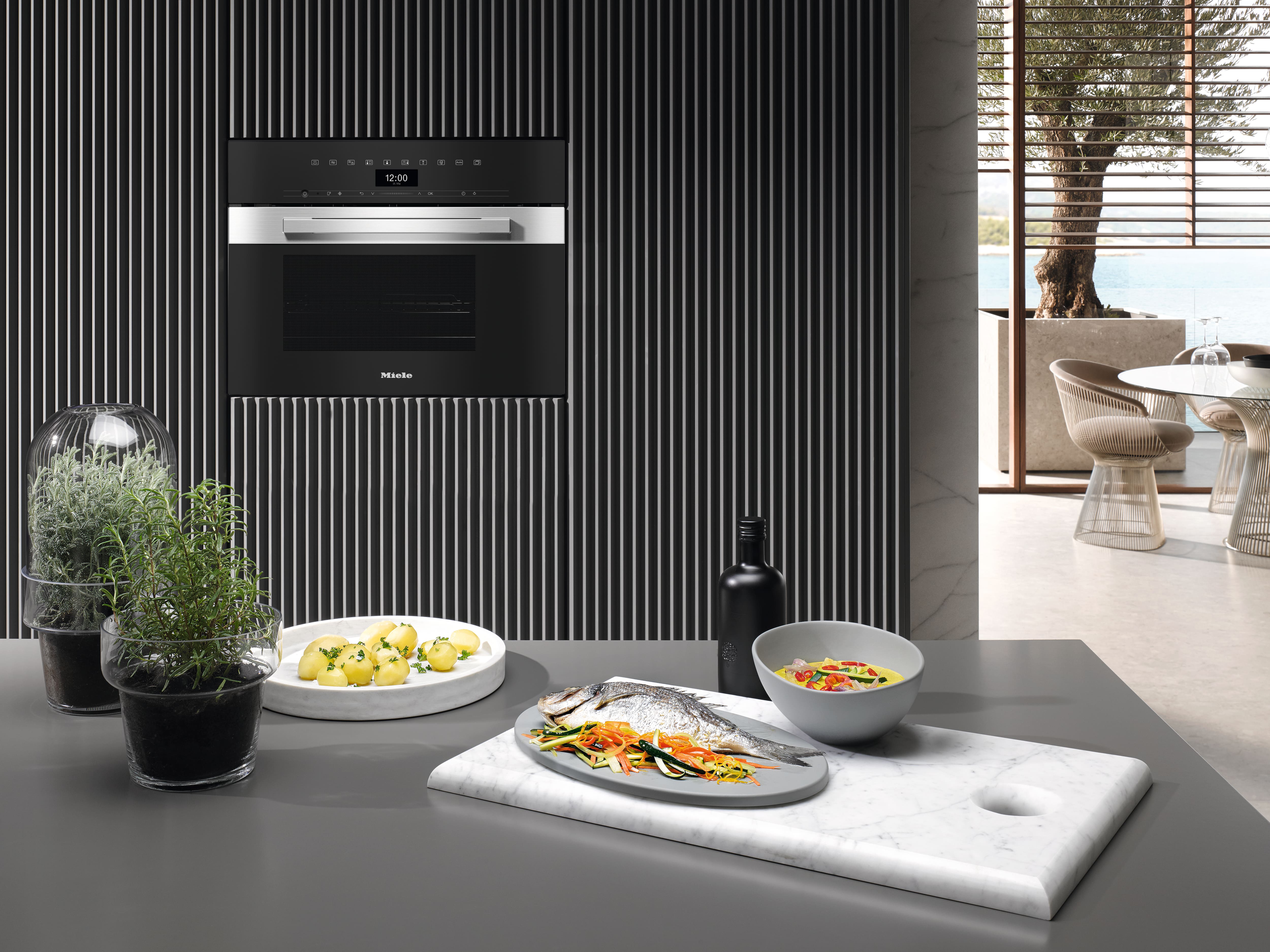 Miele - DGM 7440 Inox/Clean Steel – Four à vapeur avec micro-ondes - 3 Miele - DGM 7440 Inox/Clean Steel – Four à vapeur avec micro-ondes - 3
