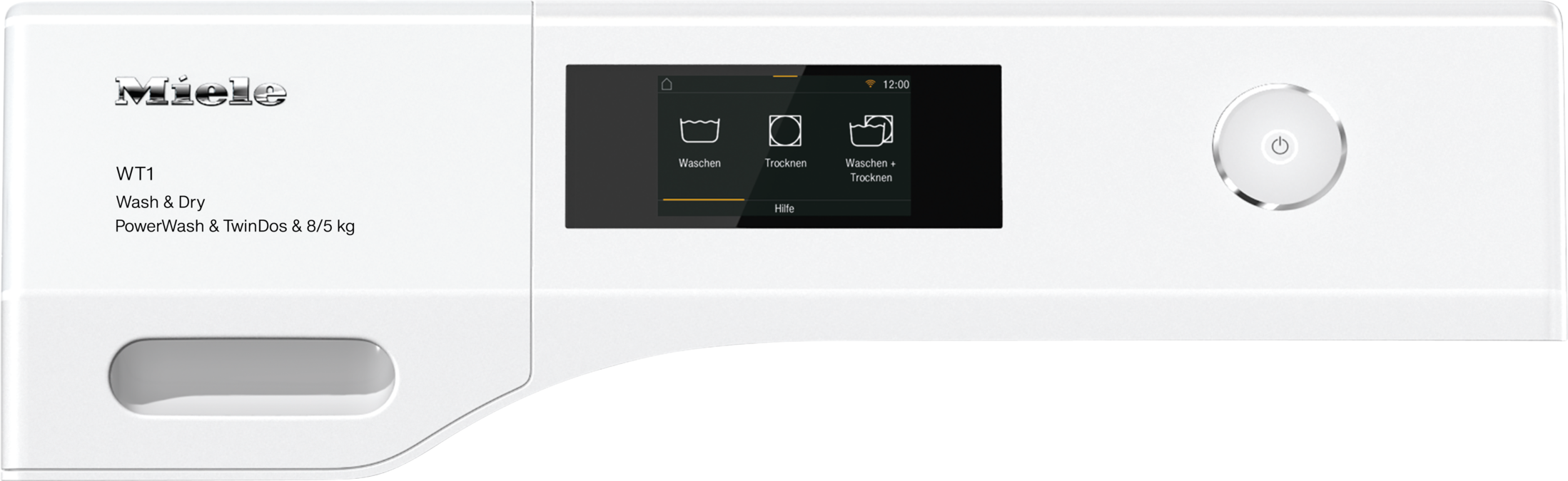 Miele - WTR870WPM PWash&TDos 8/5kg Lotosweiß – Waschtrockner - 2 Miele - WTR870WPM PWash&TDos 8/5kg Lotosweiß – Waschtrockner - 2