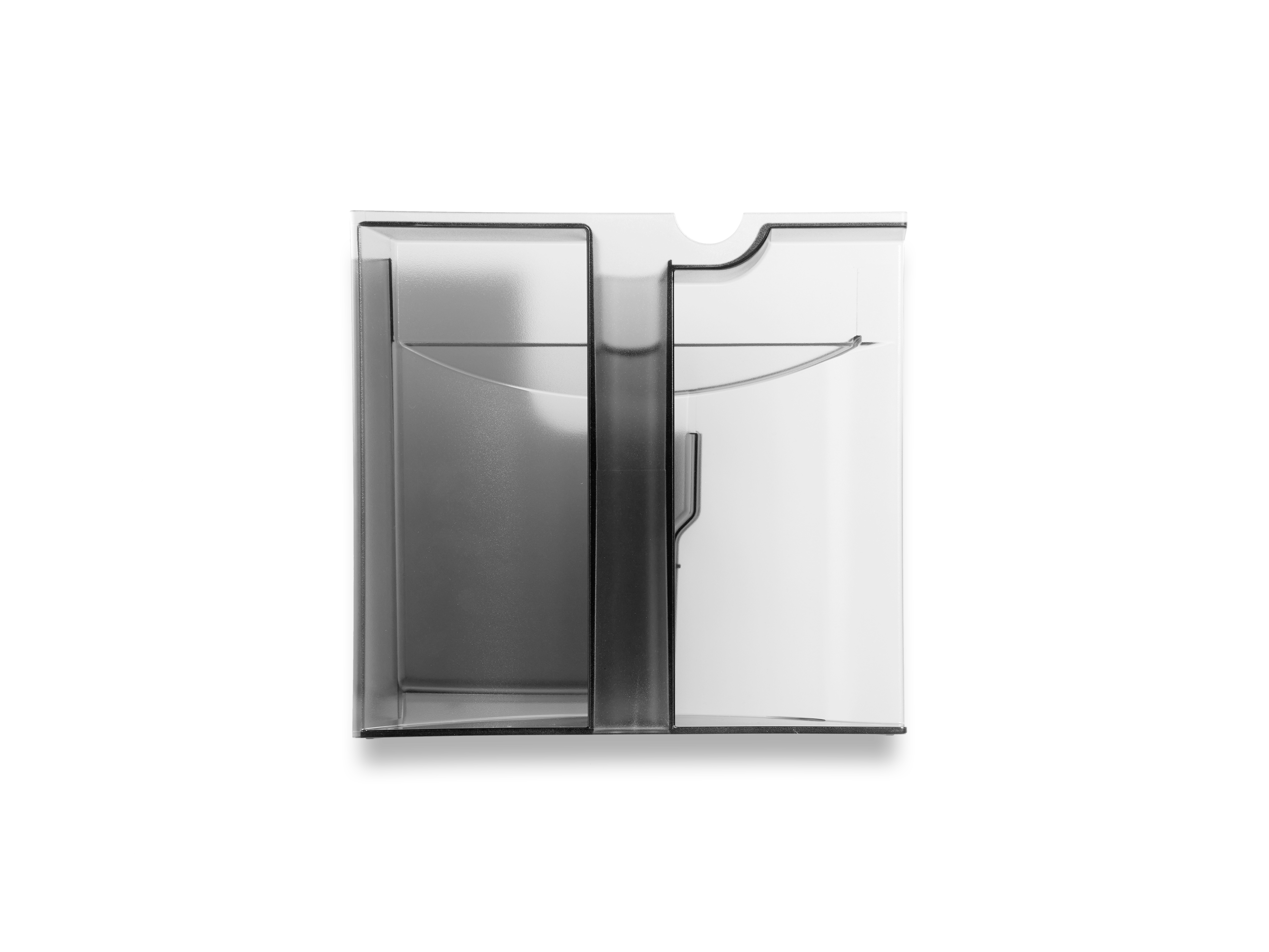 Kitchen appliance spare parts - Spare parts for coffee machines - Grounds container Grey transparent Kitchen appliance spare parts - Spare parts for coffee machines - Grounds container Grey transparent