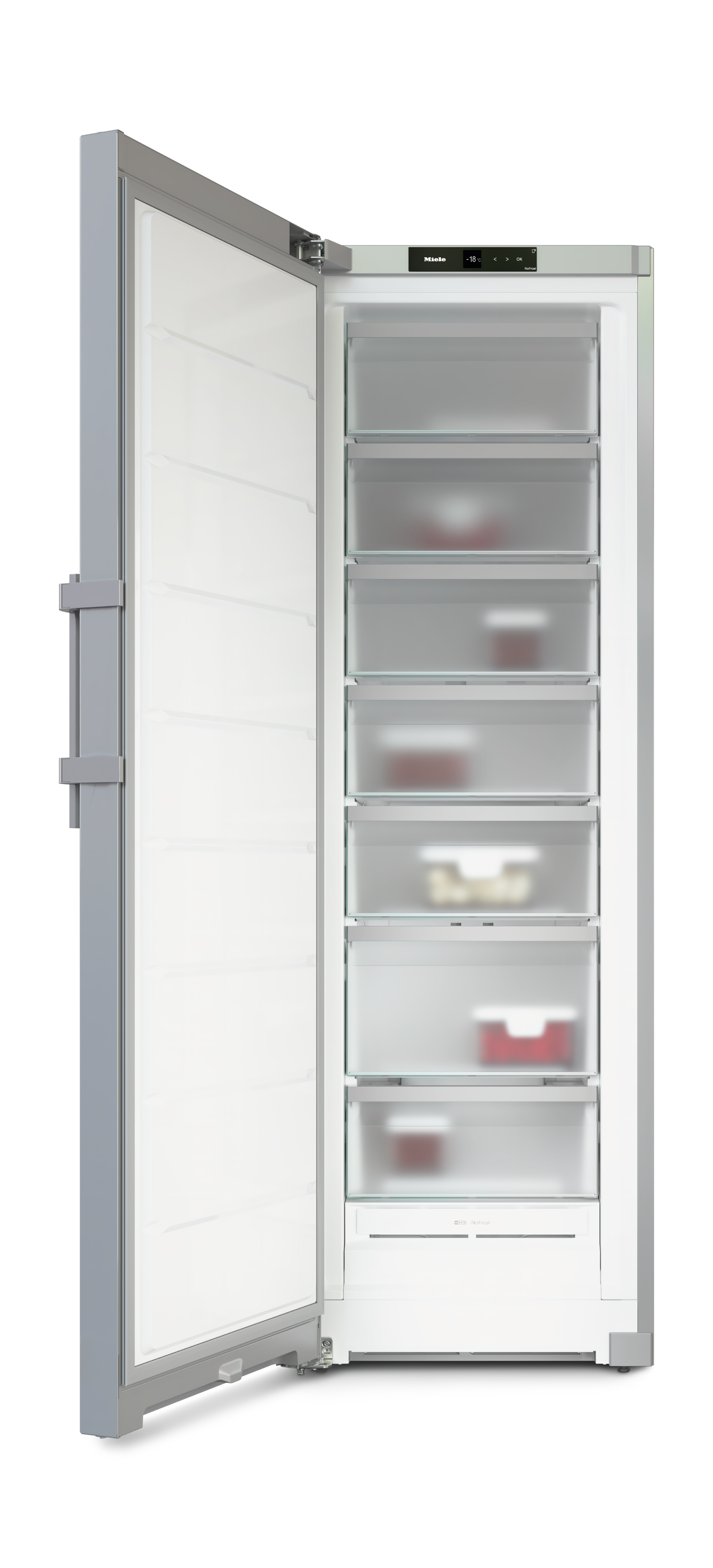 Miele - FNS 4383 E N Rostfritt stål – Kyl- och frysskåp - 2 Miele - FNS 4383 E N Rostfritt stål – Kyl- och frysskåp - 2