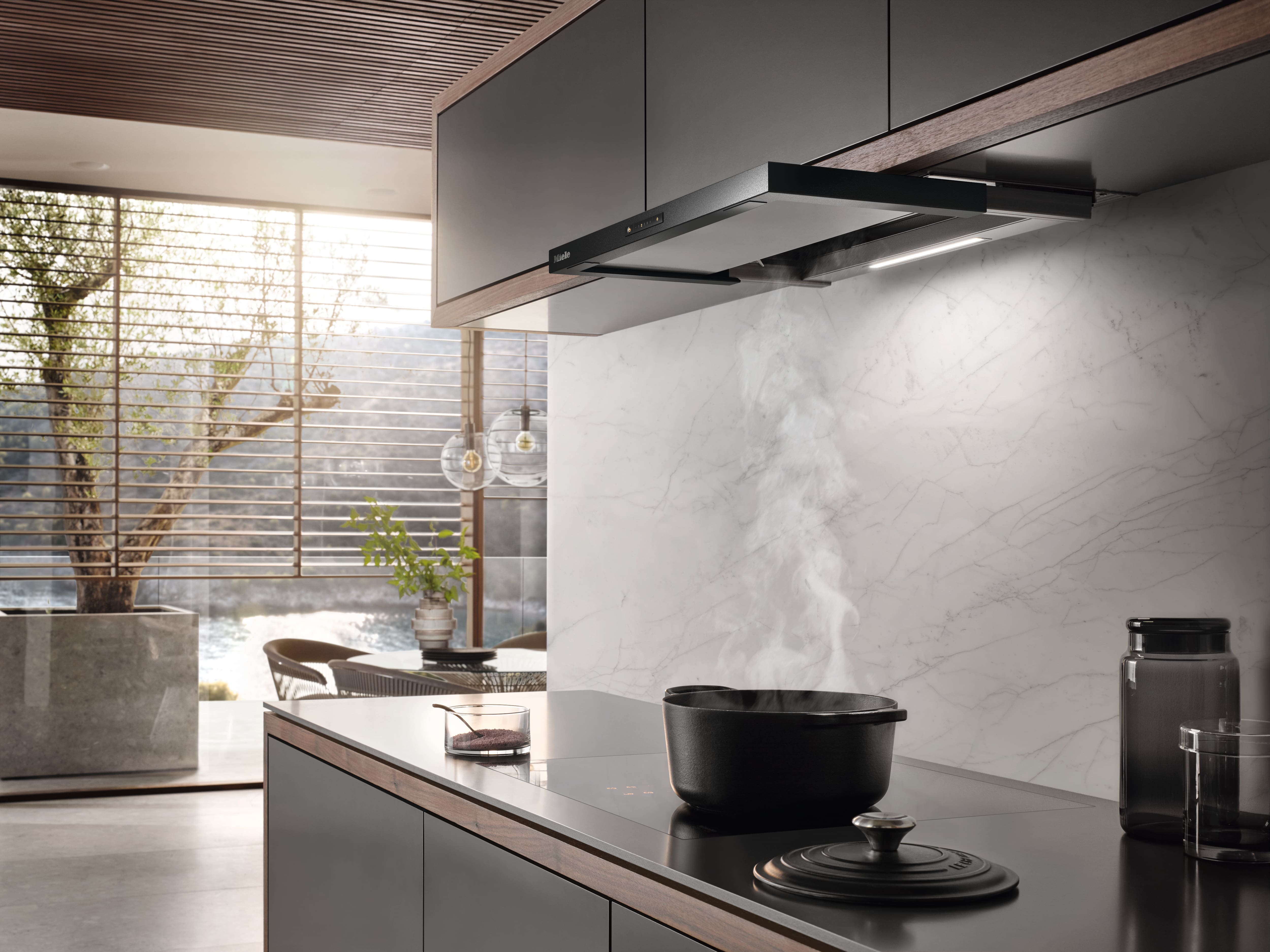 Miele - DAS 2620 Mattschwarz – Dunstabzugshauben - 4