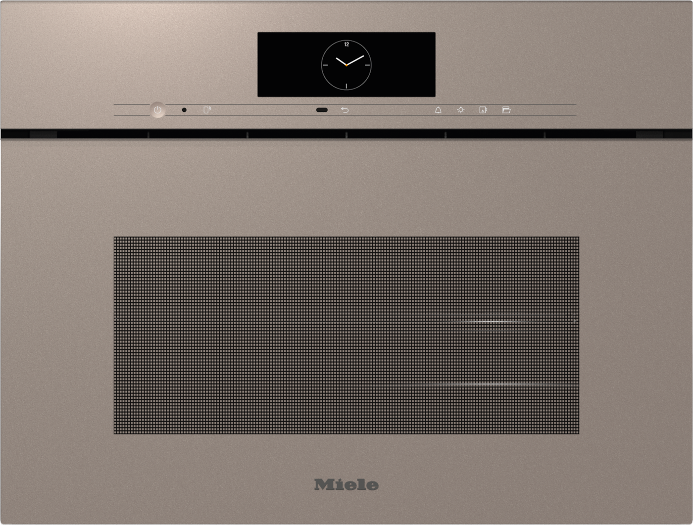 DGC 7845 HCX Pro - Handleless compact steam combi oven with mains water and drain connection Factual image