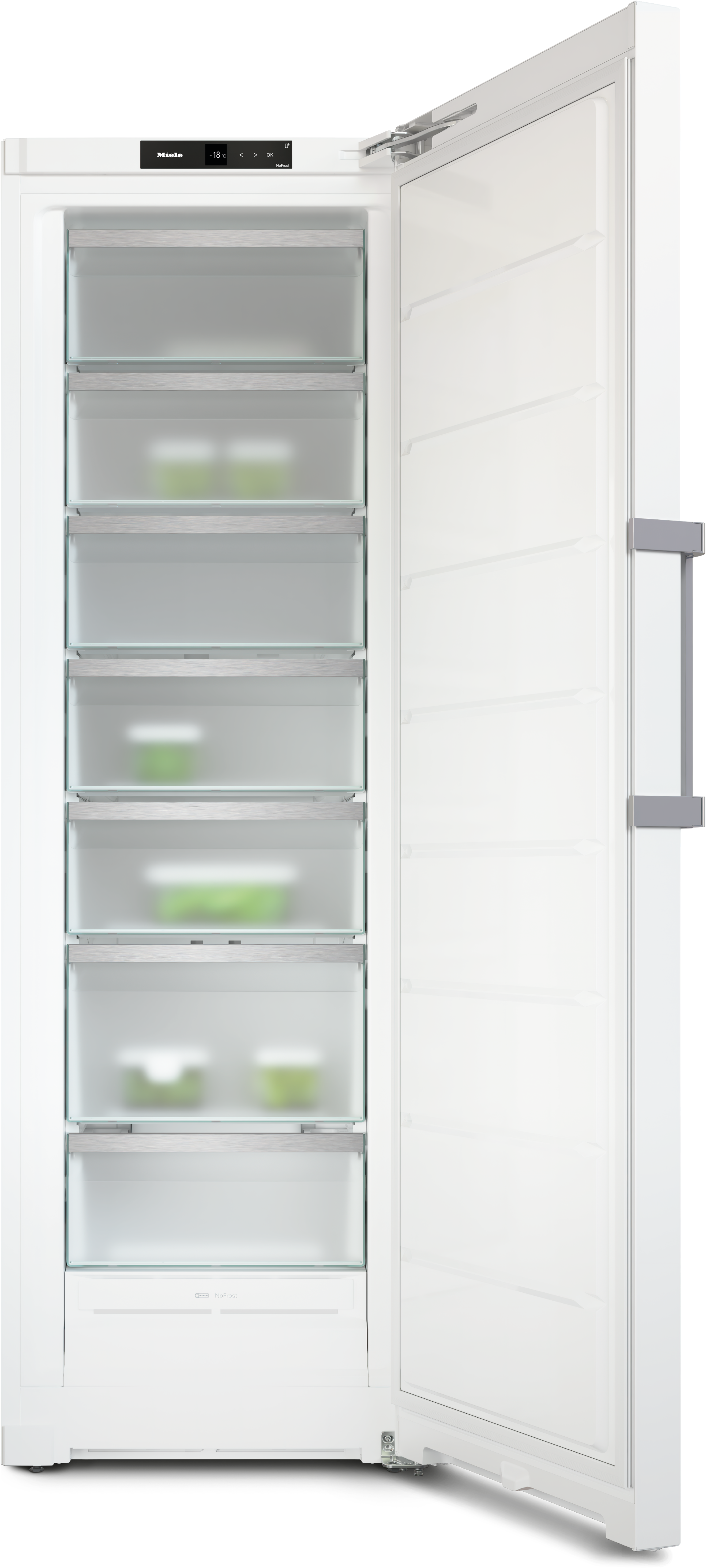 Miele - FN 4772 E Blanc – Combinés réfrigérateur/congélateur - 2