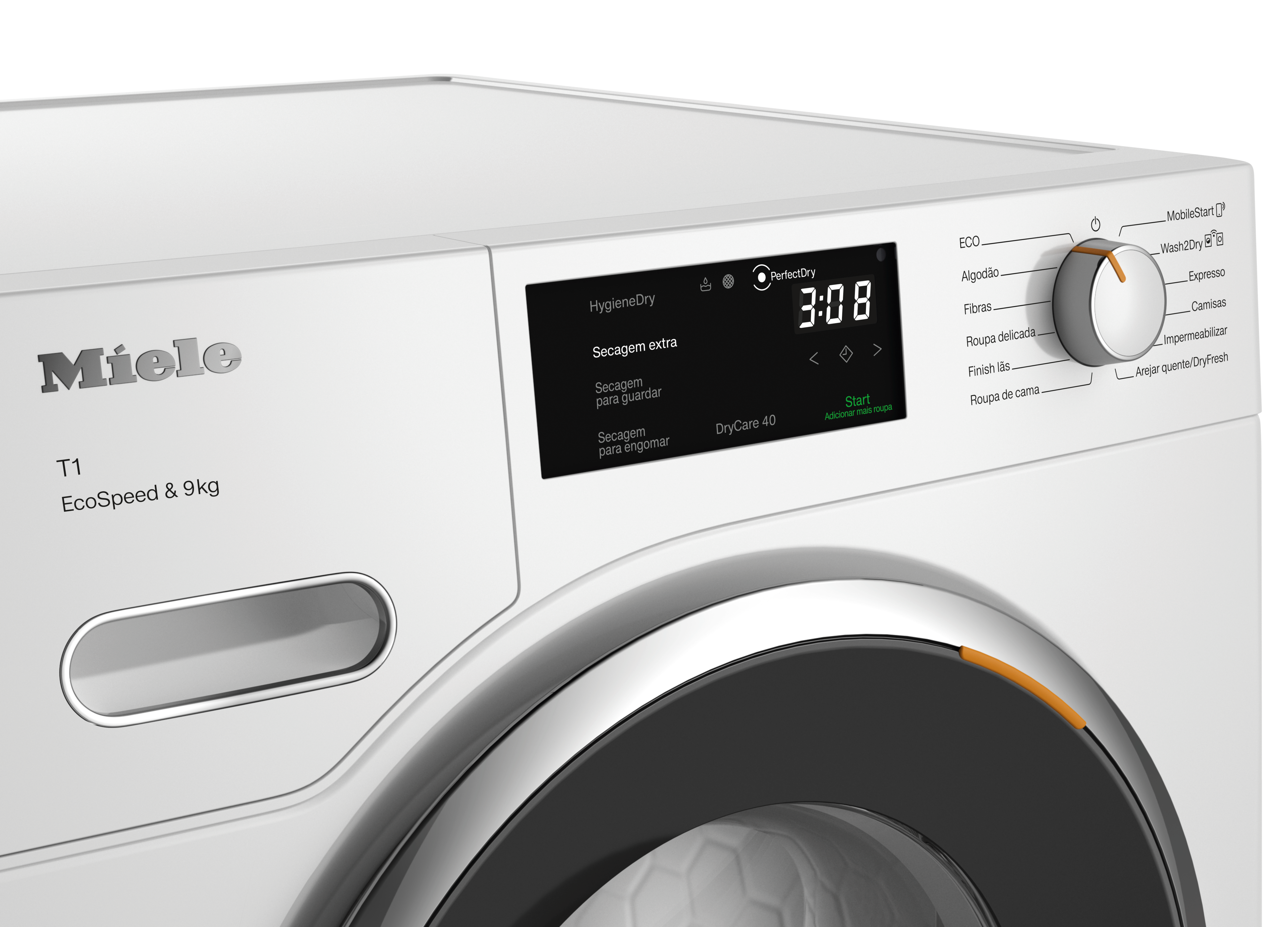 Miele - TWH780WP 9kg – Máquinas de secar roupa - 3 Miele - TWH780WP 9kg – Máquinas de secar roupa - 3