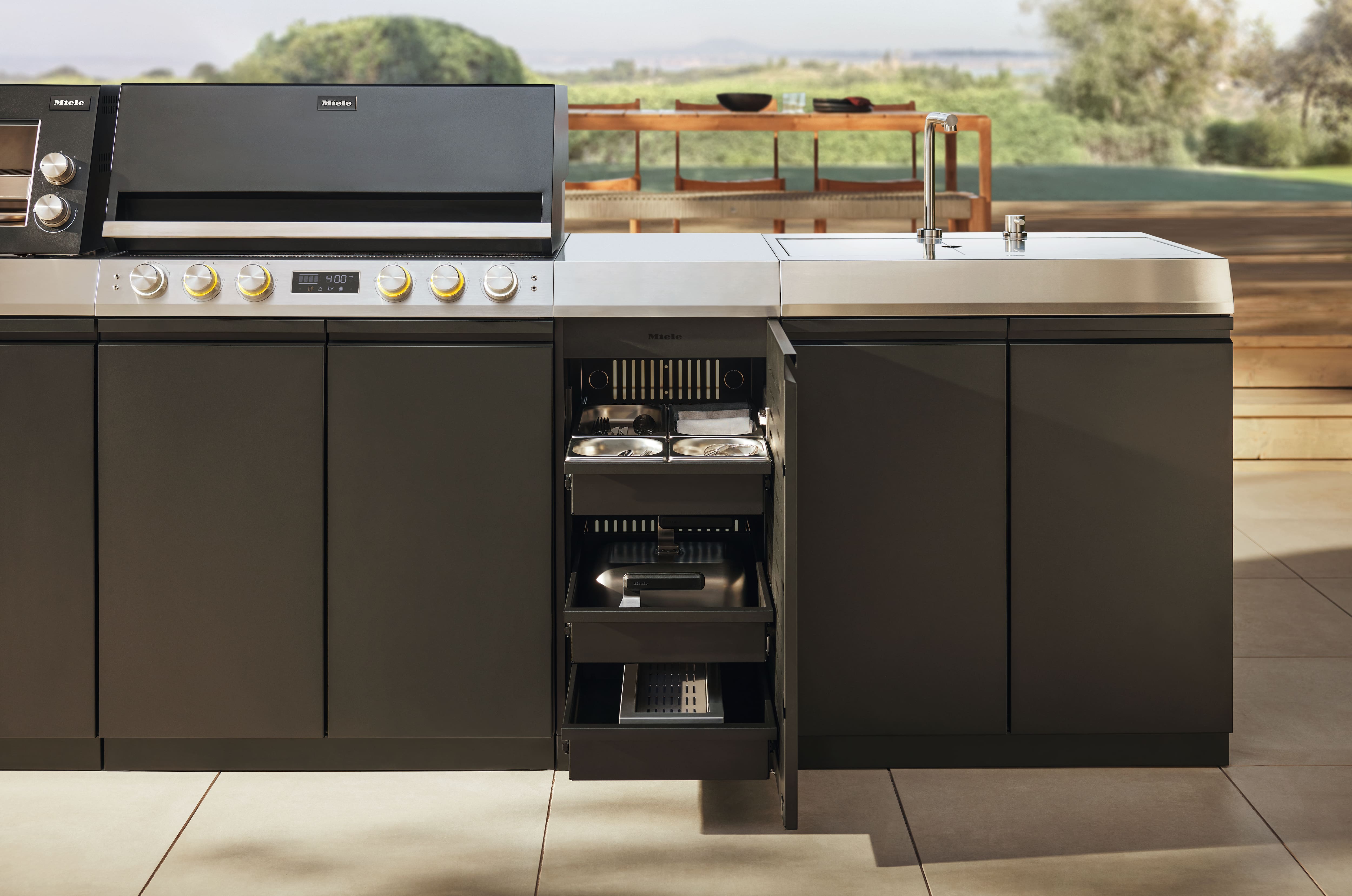 Miele - Dreams – Store S Schubladen – Outdoor-Küche - 6
