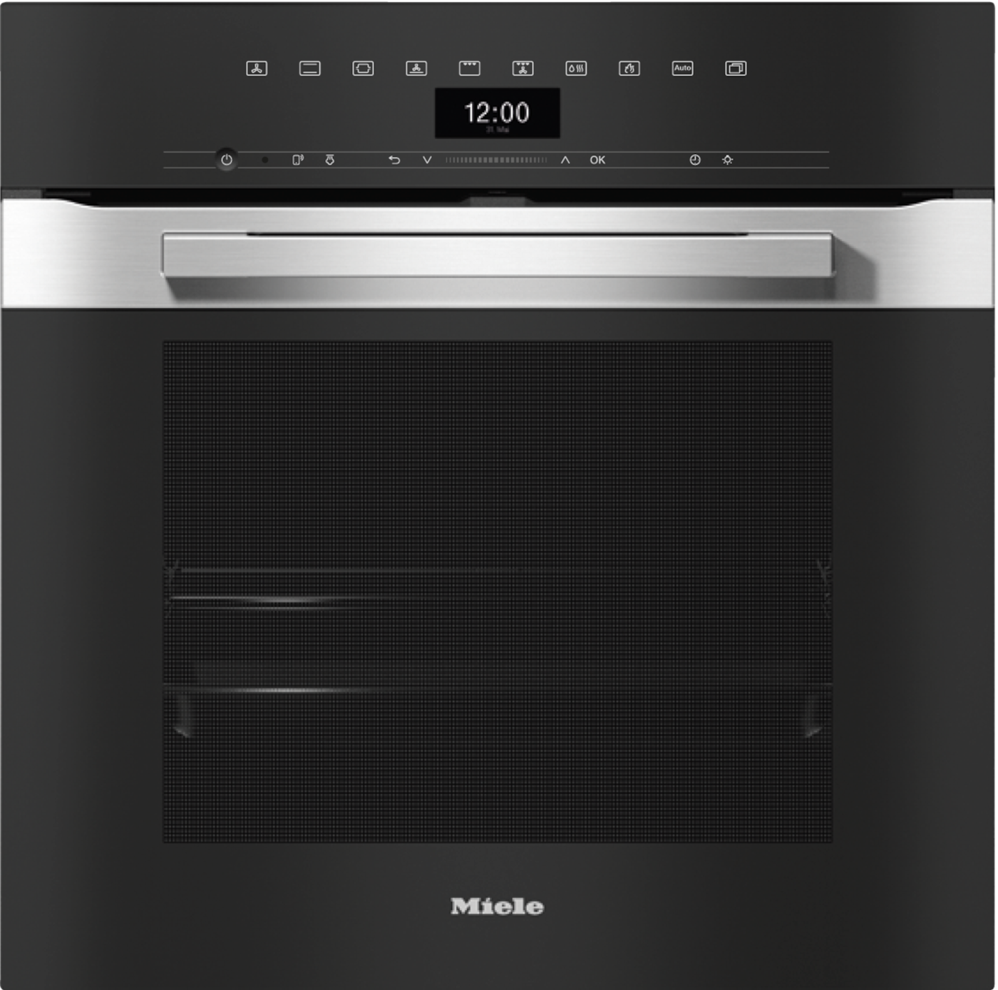 H 7464 BP PureLine CleanSteel Pyrolytic Oven product photo
