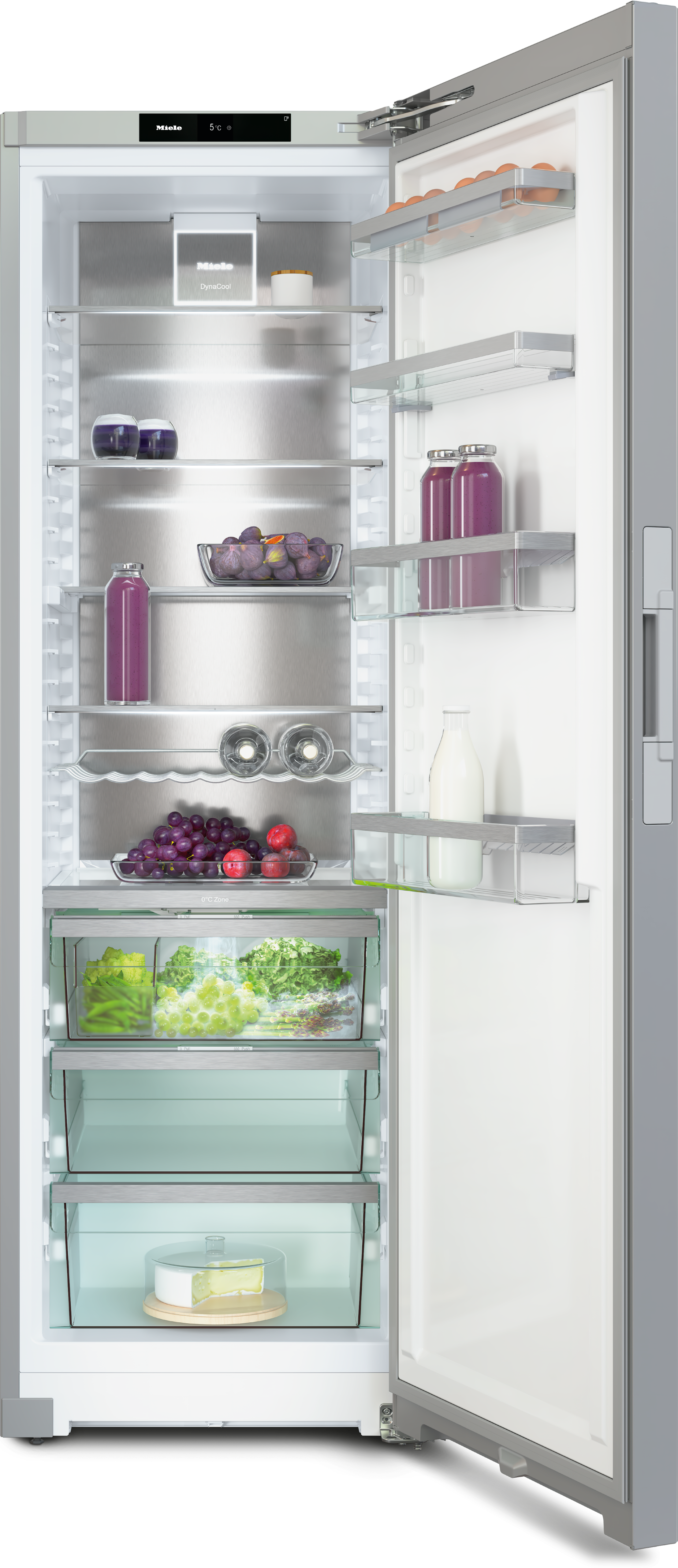 Miele - KS 4887 DD Nemesacél/CleanSteel – Hűtő- és fagyasztószekrények - 2