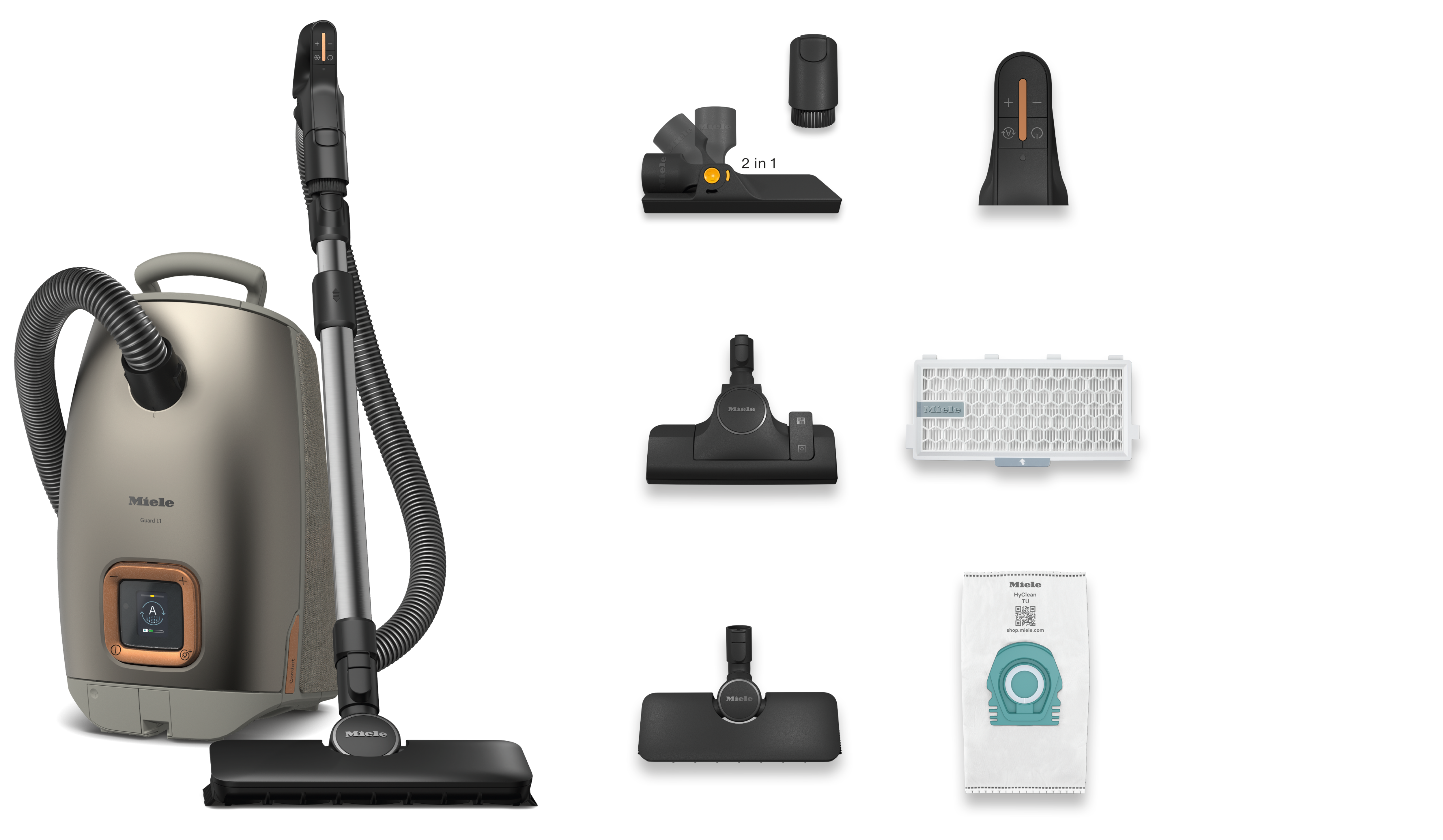 Miele - Guard L1 Comfort Titāna PF – Putekļu sūcēji - 2 Miele - Guard L1 Comfort Titāna PF – Putekļu sūcēji - 2