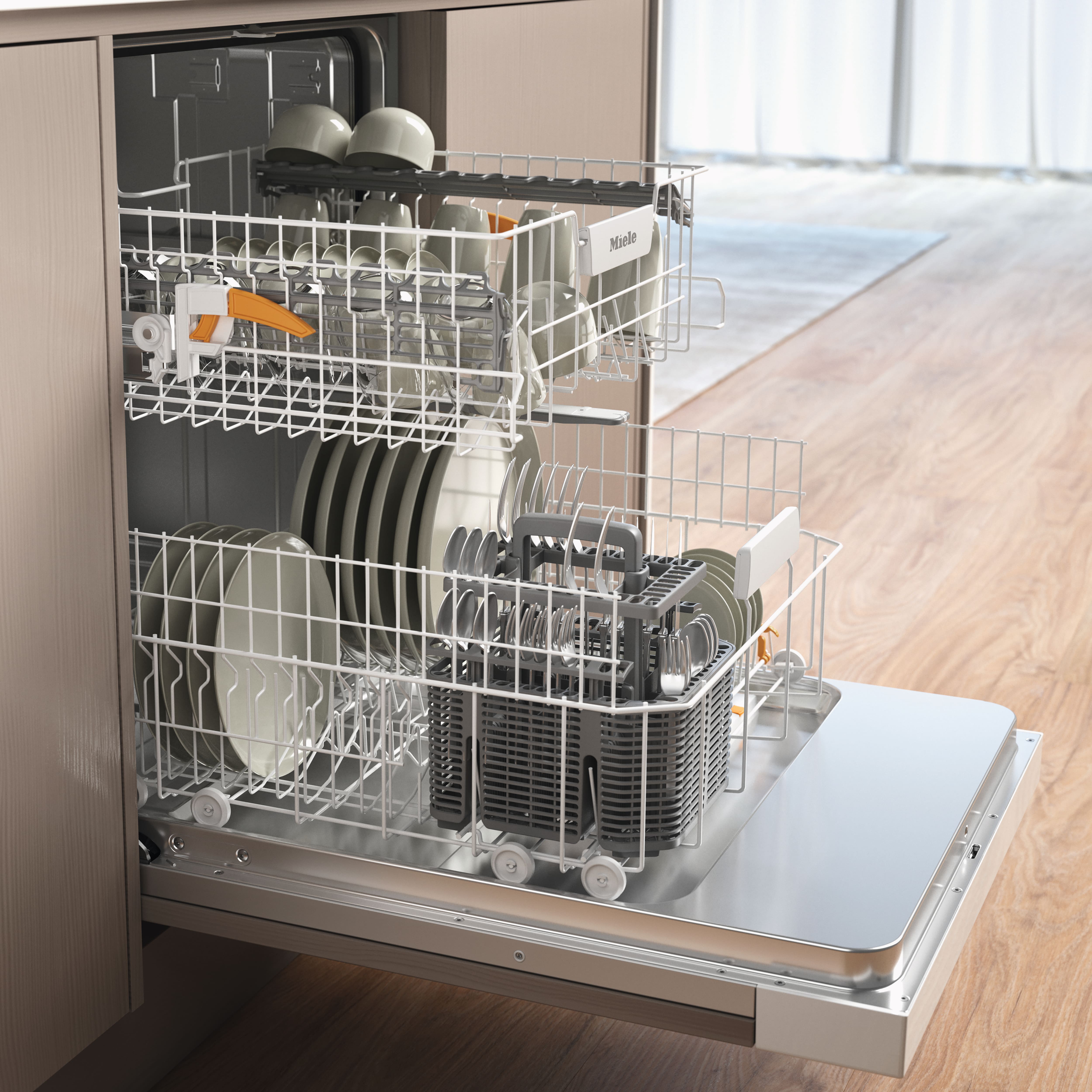 Miele - G 25817-60 i XXL Active Plus Brillantweiss – Geschirrspüler - 3