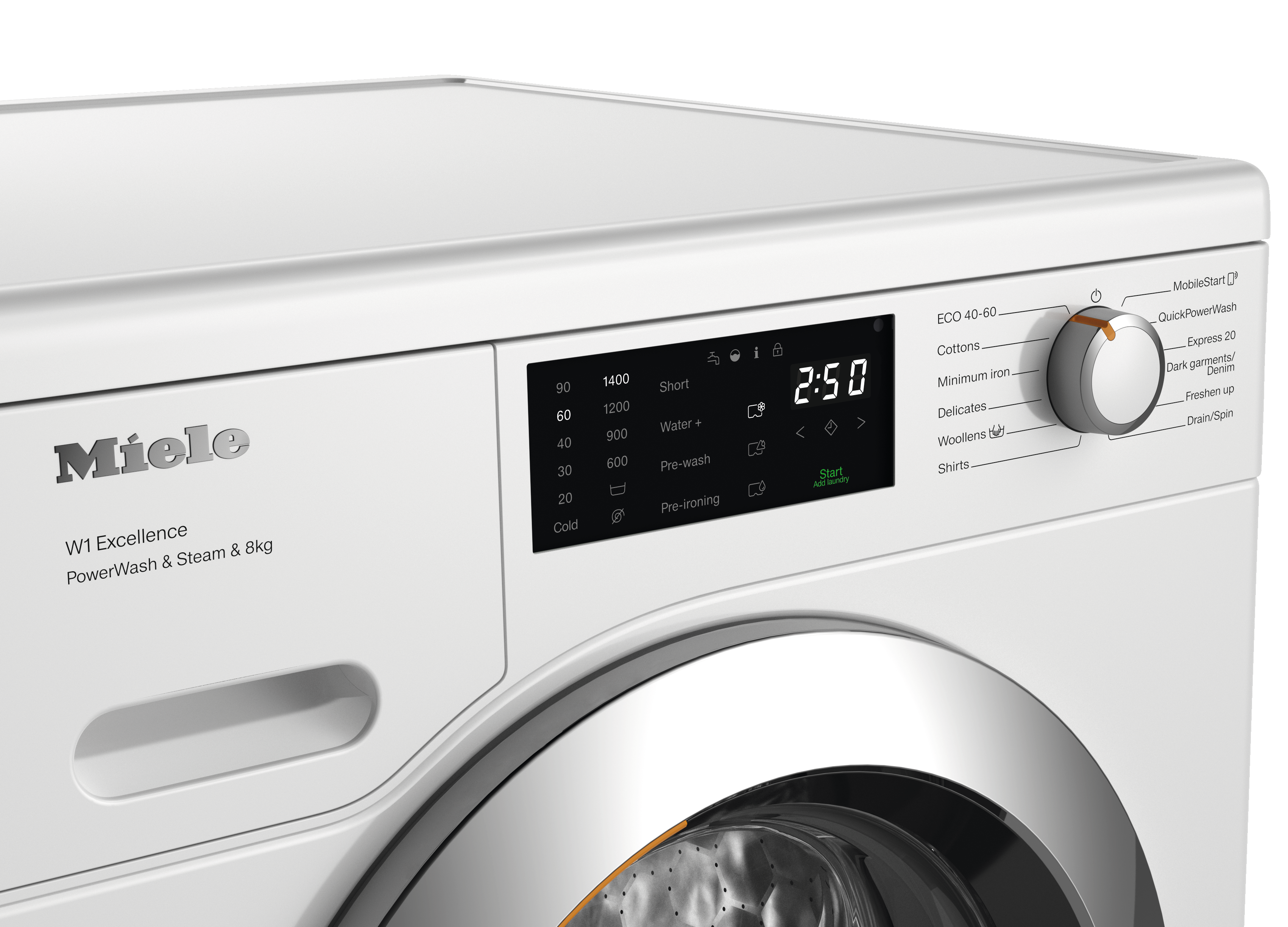 Miele - WEE385 WCS PWash&Steam&8kg Lotus white – Washing machines - 4 Miele - WEE385 WCS PWash&Steam&8kg Lotus white – Washing machines - 4
