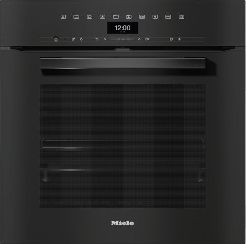 H 7464 BP VitroLine Obsidian Black Pyrolytic Oven product photo