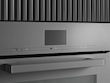 H 7660 BP VitroLine Obsidian Black Pyrolytic Oven product photo Laydowns Back View S