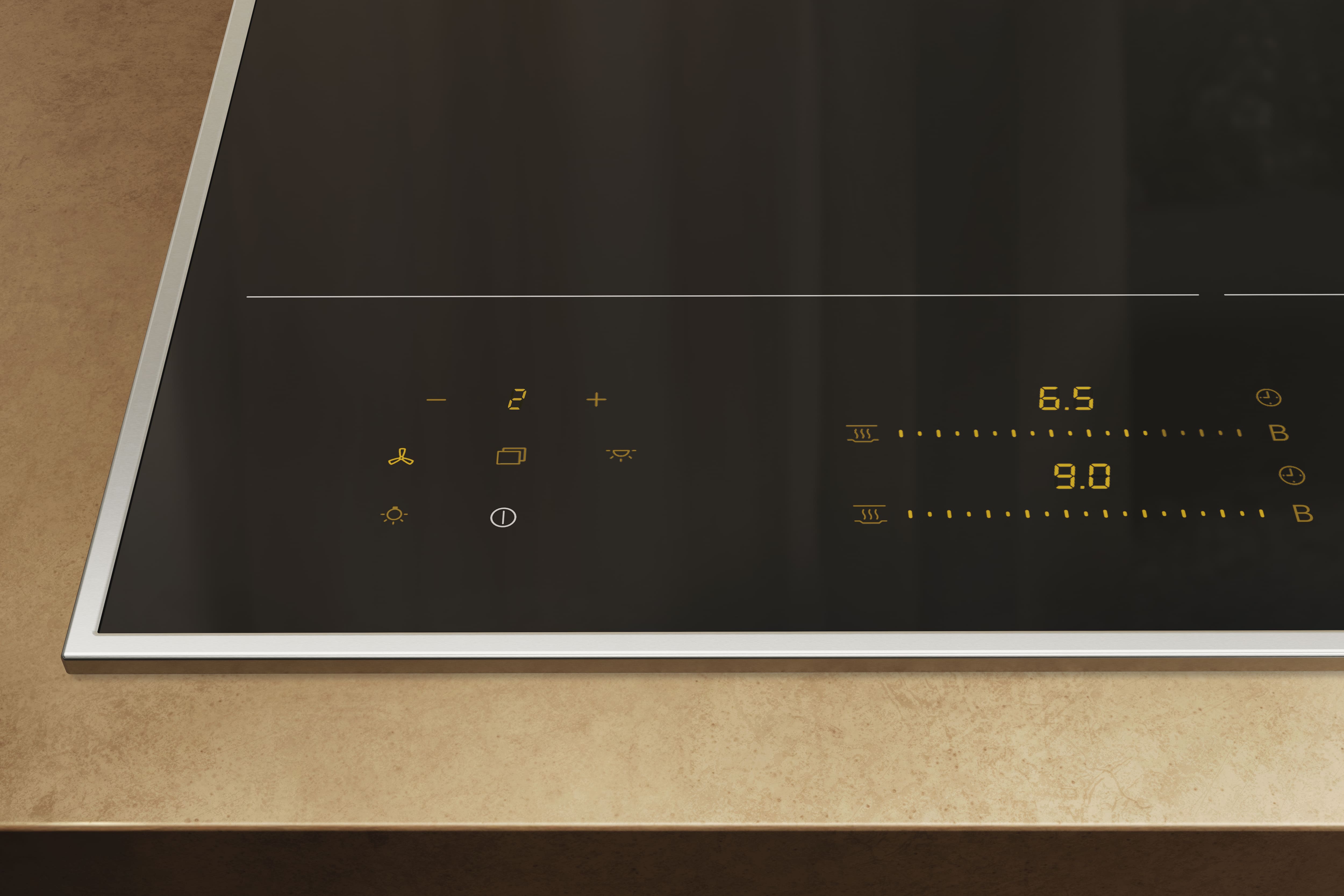 Miele - KM 8585 FR – Kochfelder - 3 Miele - KM 8585 FR – Kochfelder - 3