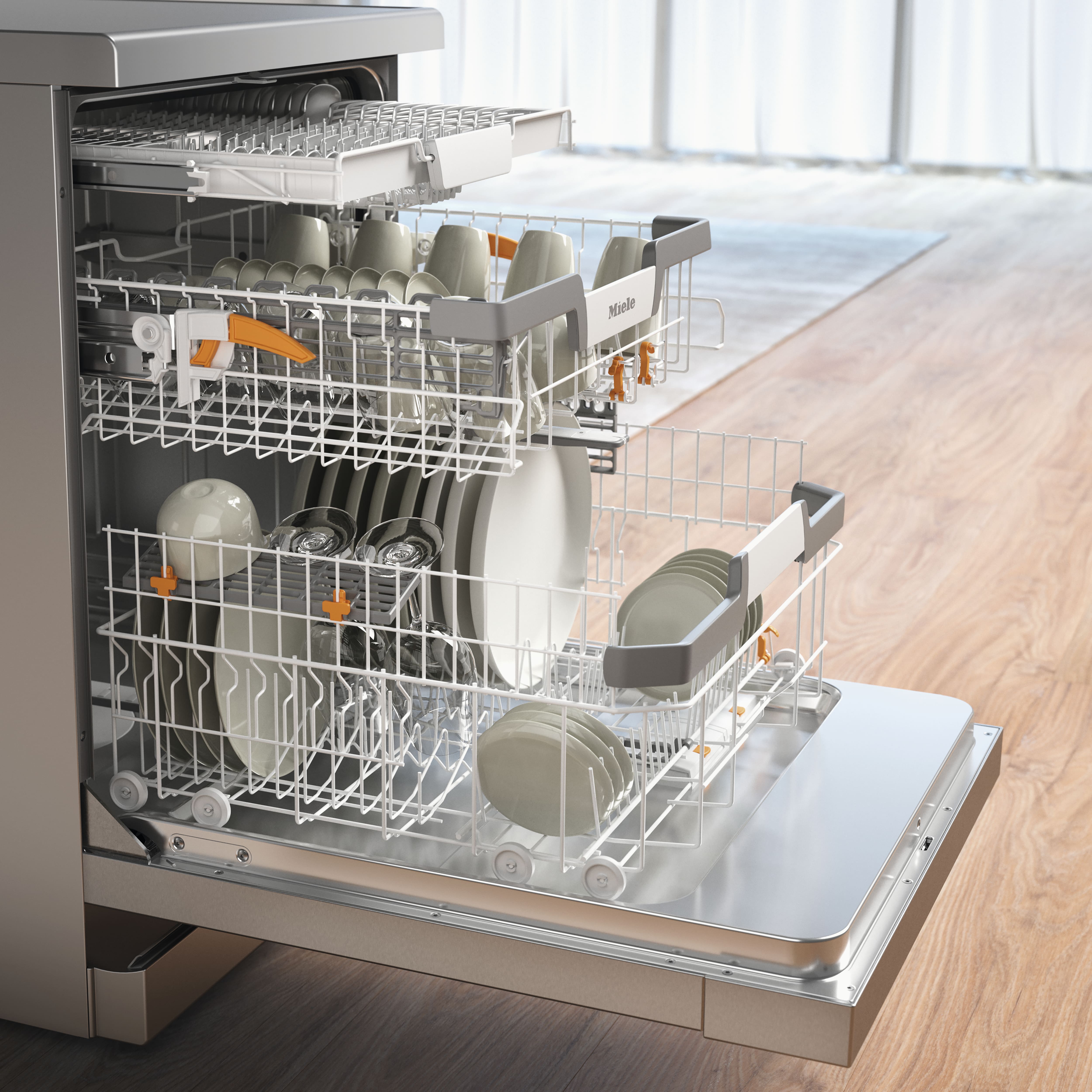 Miele - G 5633 SC Front Active E Façade CleanSteel inox antitrace - 4 Miele - G 5633 SC Front Active E Façade CleanSteel inox antitrace - 4