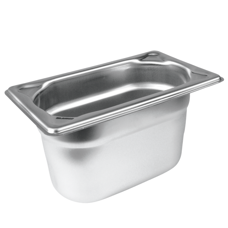 Garschale 0.9 l ungelocht GN 1/9 Garschale 0.9 l ungelocht GN 1/9
