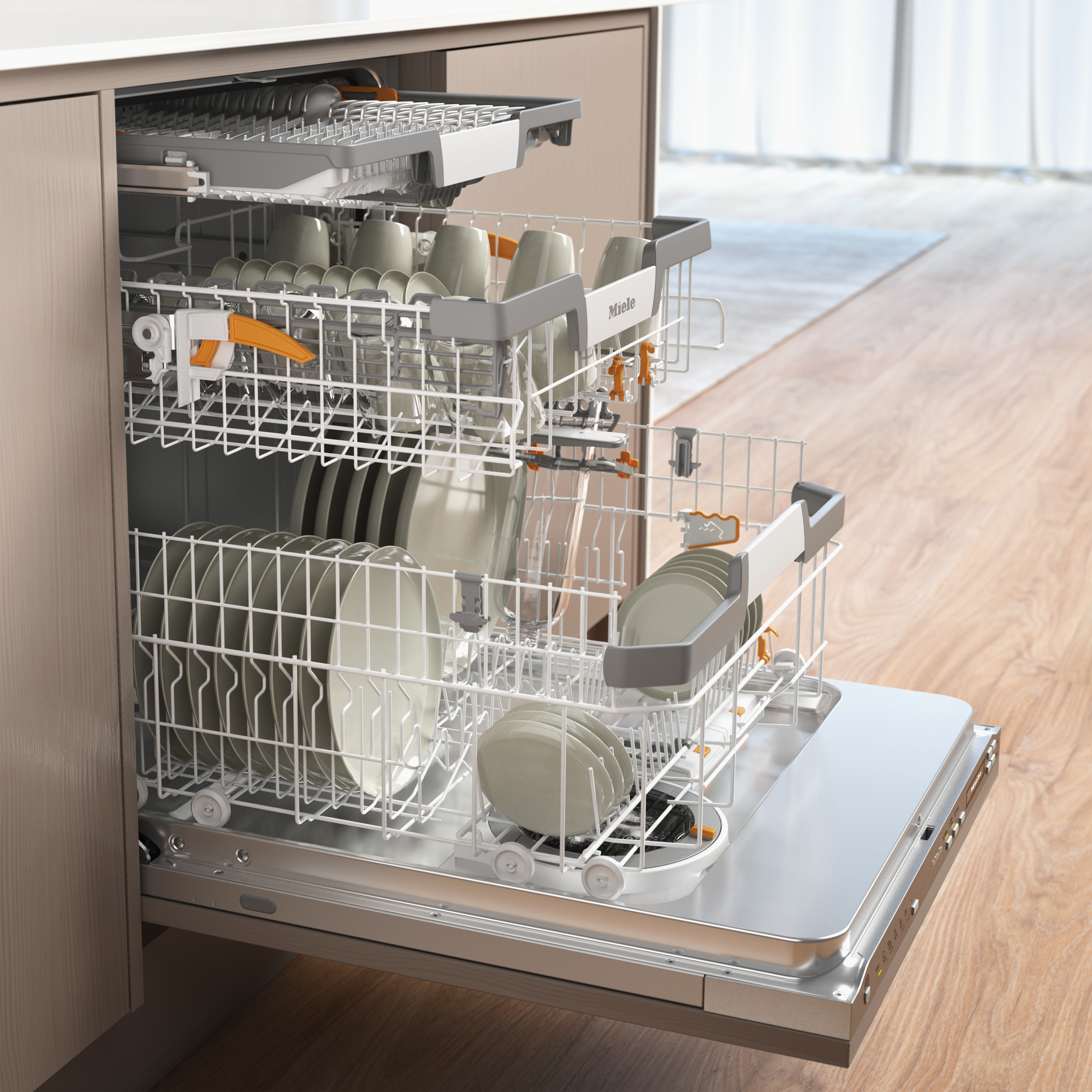 Miele - G 7191 SCVi AD 125 Ed. Stal szlachetna – Zmywarki do naczyń - 3 Miele - G 7191 SCVi AD 125 Ed. Stal szlachetna – Zmywarki do naczyń - 3