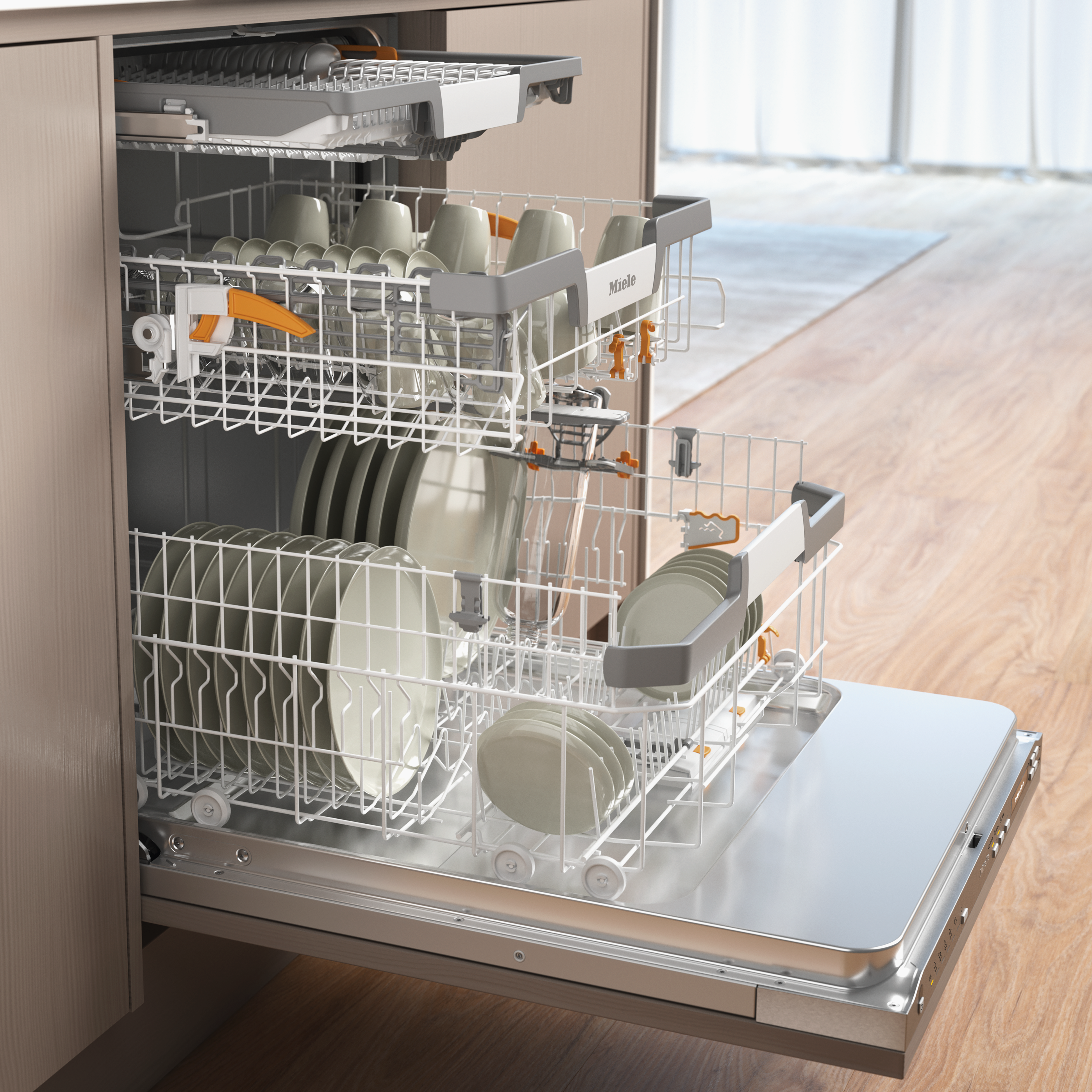 Miele - G 7385 SCVi XXL FF Roestvrij staal. – Vaatwassers - 3