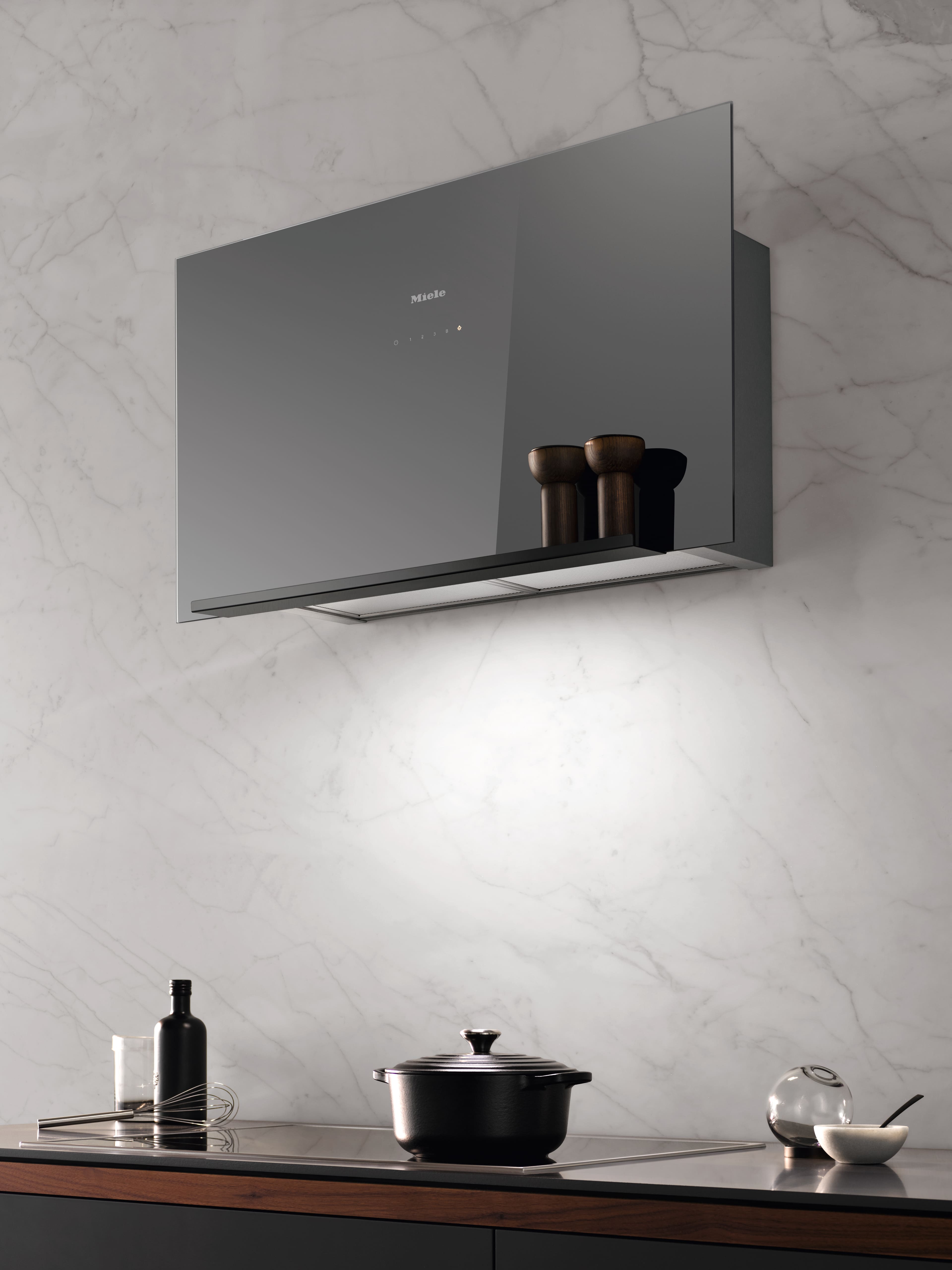 Miele - DA 9092 W Screen Graphitgrau – Dunstabzugshauben - 4