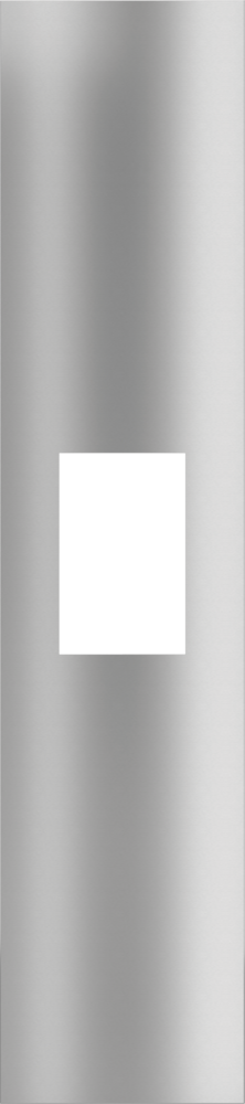 Stainless steel front 