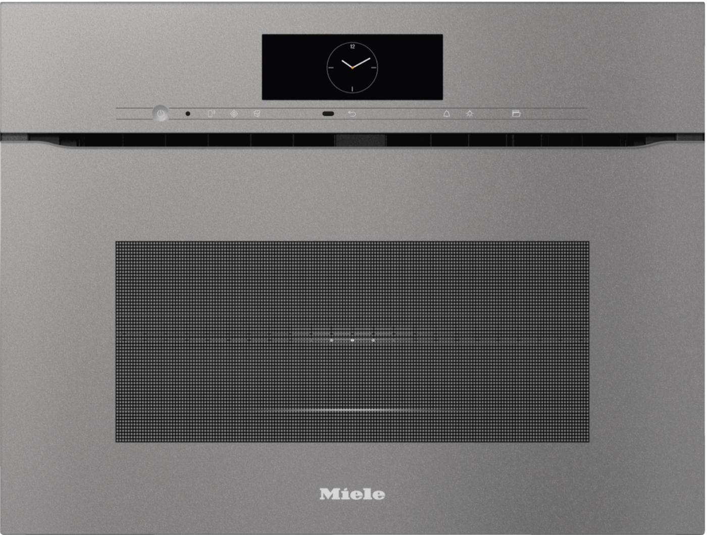 H 7840 BMX Handleless ArtLine Graphite Grey Speed Oven product photo