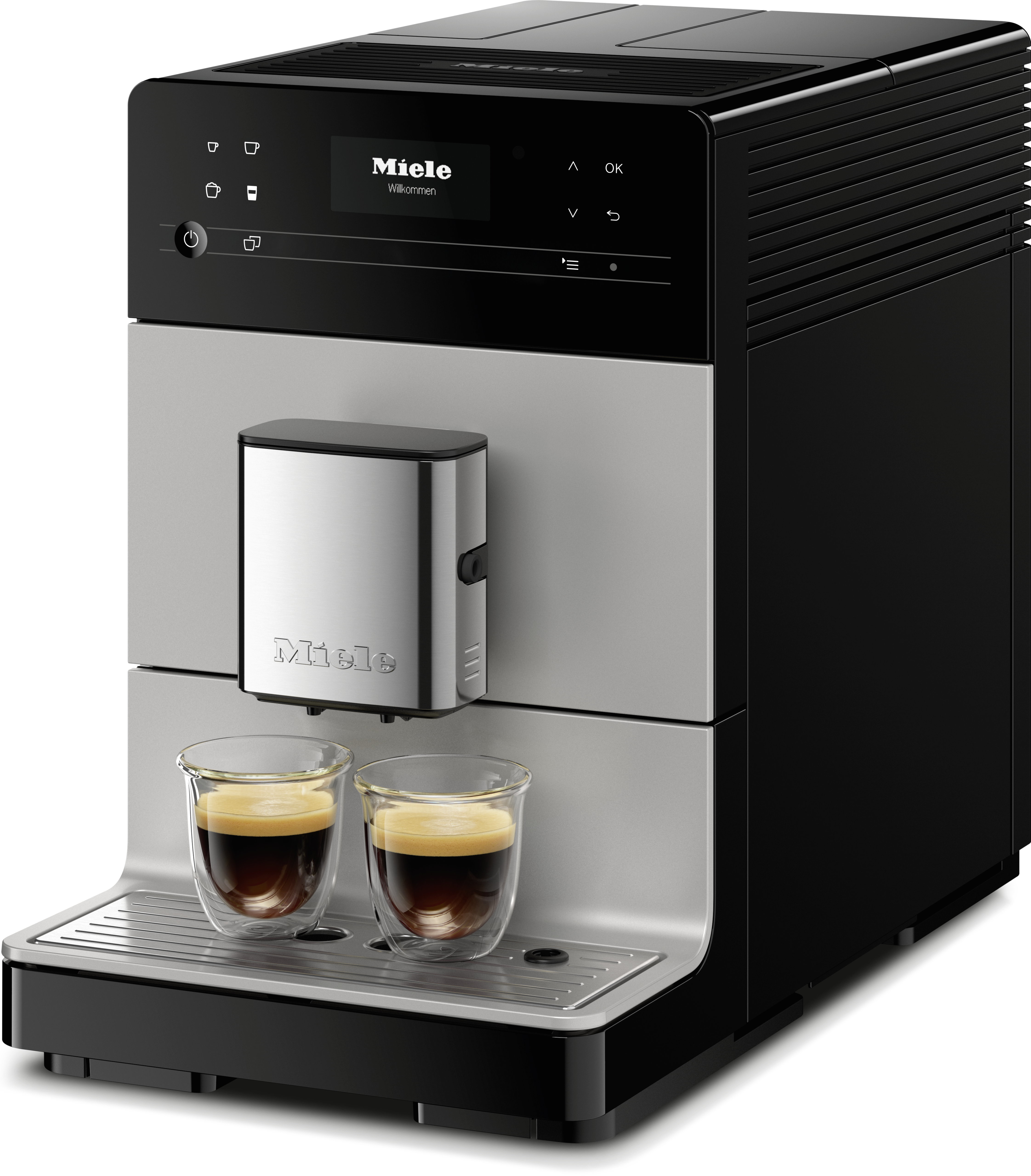 Miele - CM 5510 Silence Alu-argent mét. – Machines à café - 2