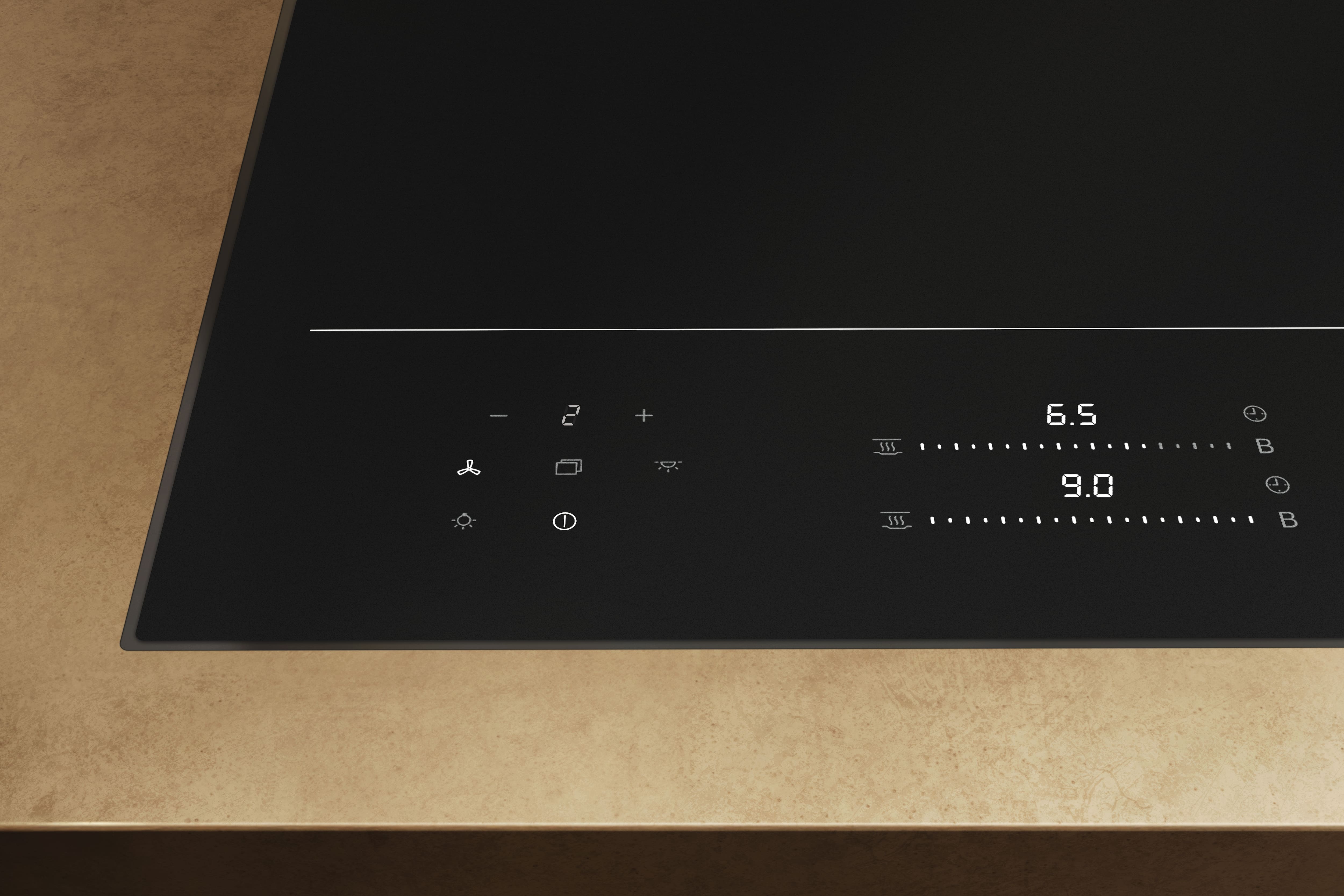 Miele - KM 8685 FL MattFinish – Kochfelder - 4