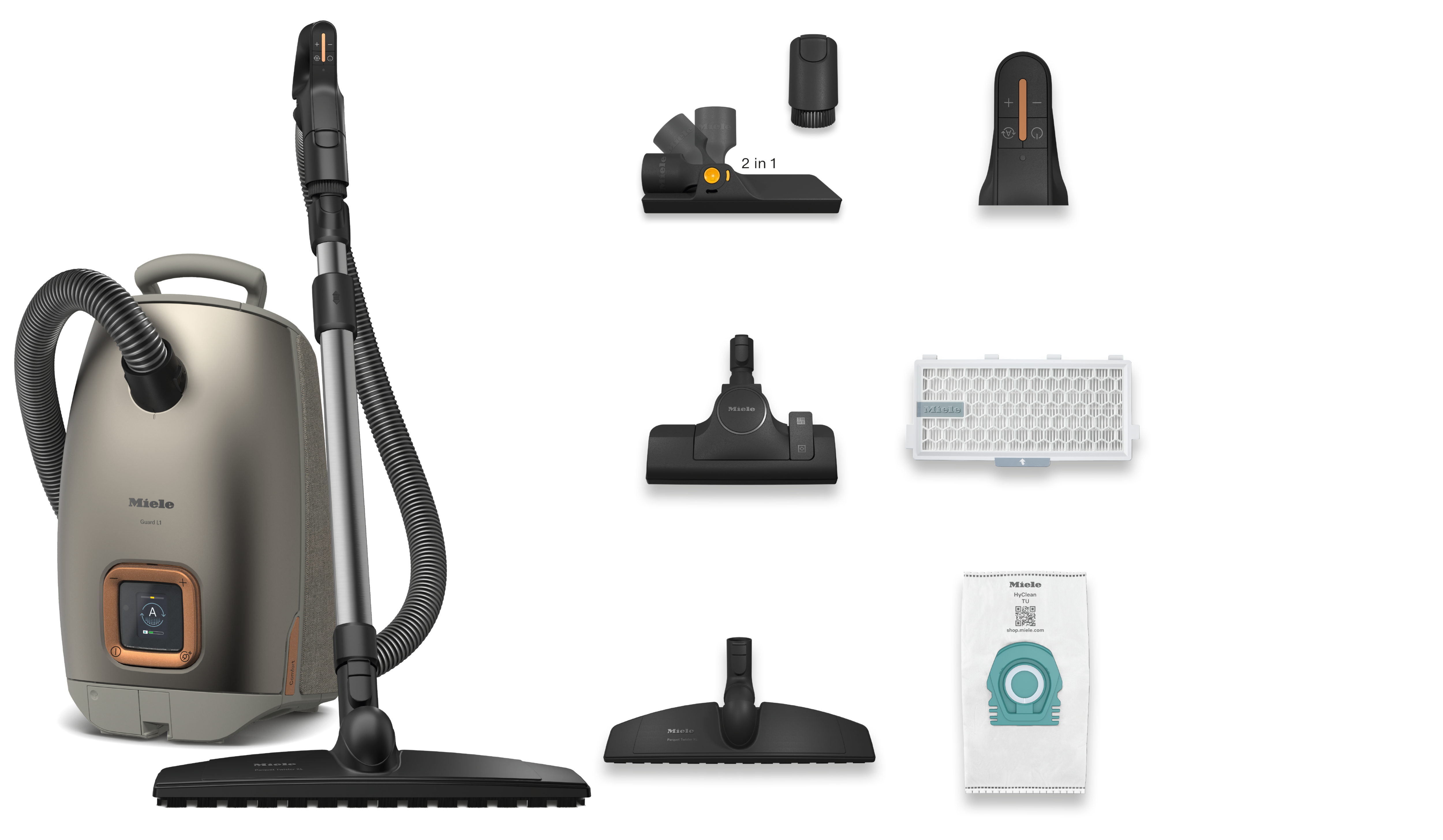 Miele - Guard L1 Comfort XL Titanium PF – Vacuum cleaners - 2