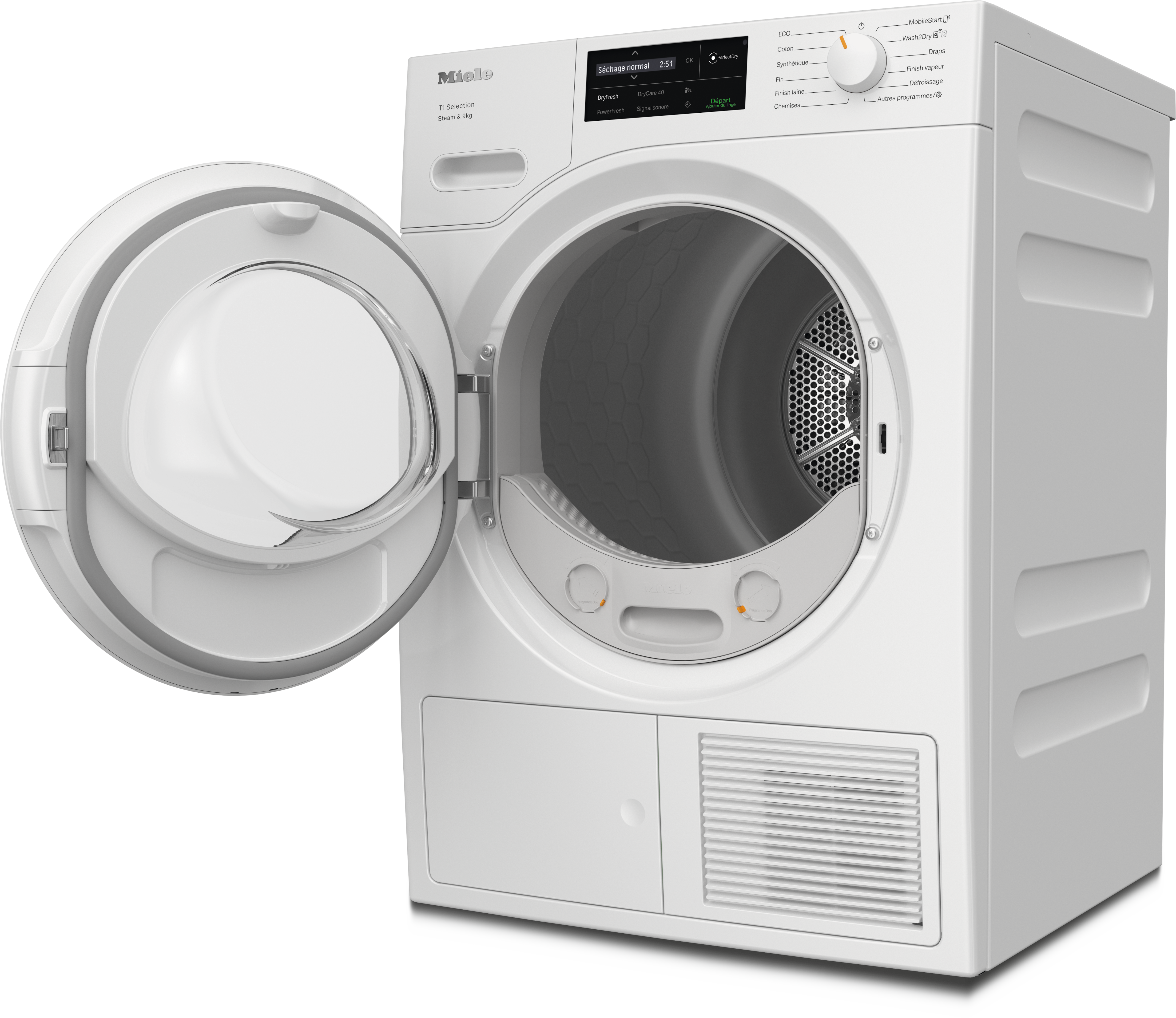 Miele - TSL683WP Steam&9kg – Sèche-linge - 2