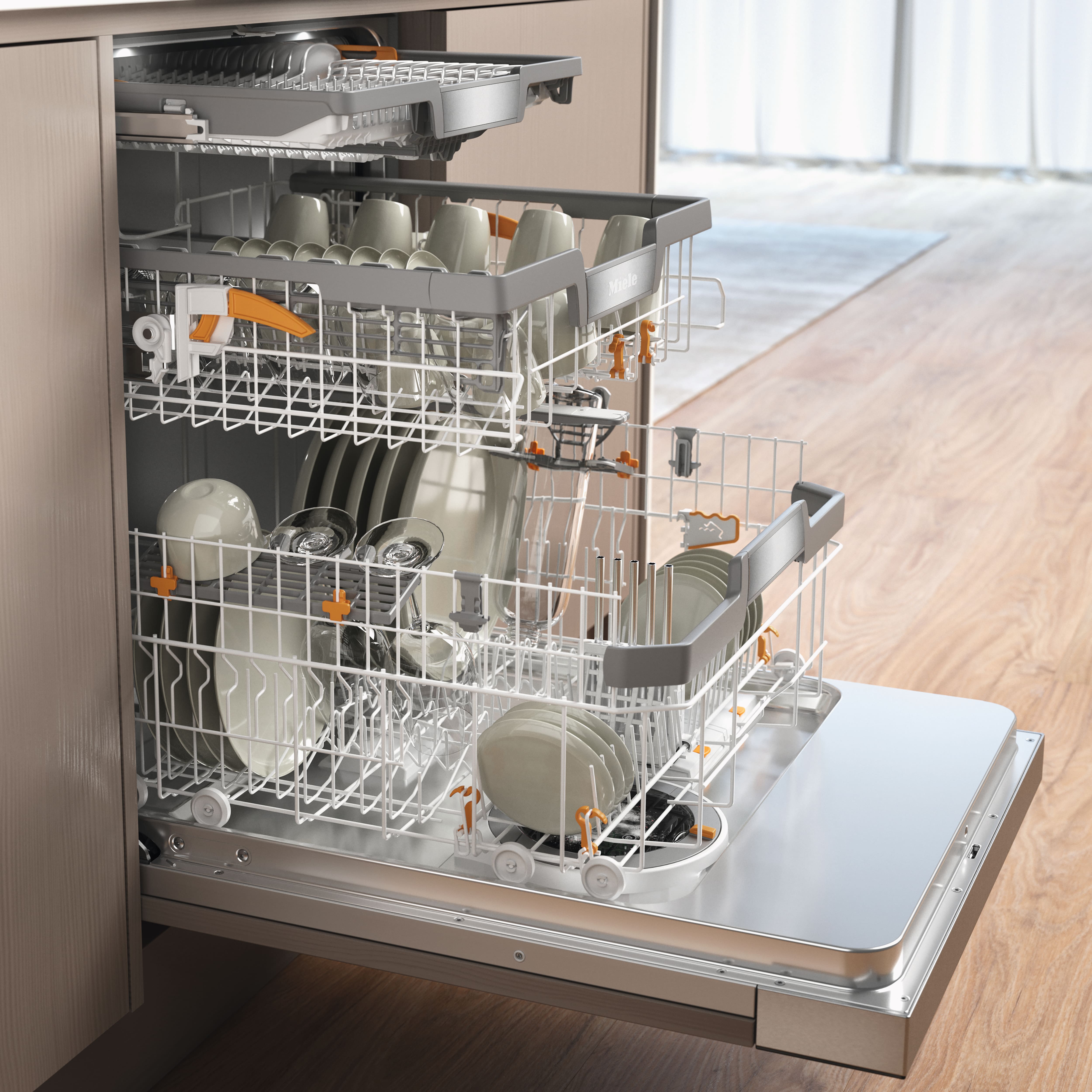 Miele - G 7930 SCi AutoDos Obsidiánová čierna – Umývačky riadu - 3 Miele - G 7930 SCi AutoDos Obsidiánová čierna – Umývačky riadu - 3