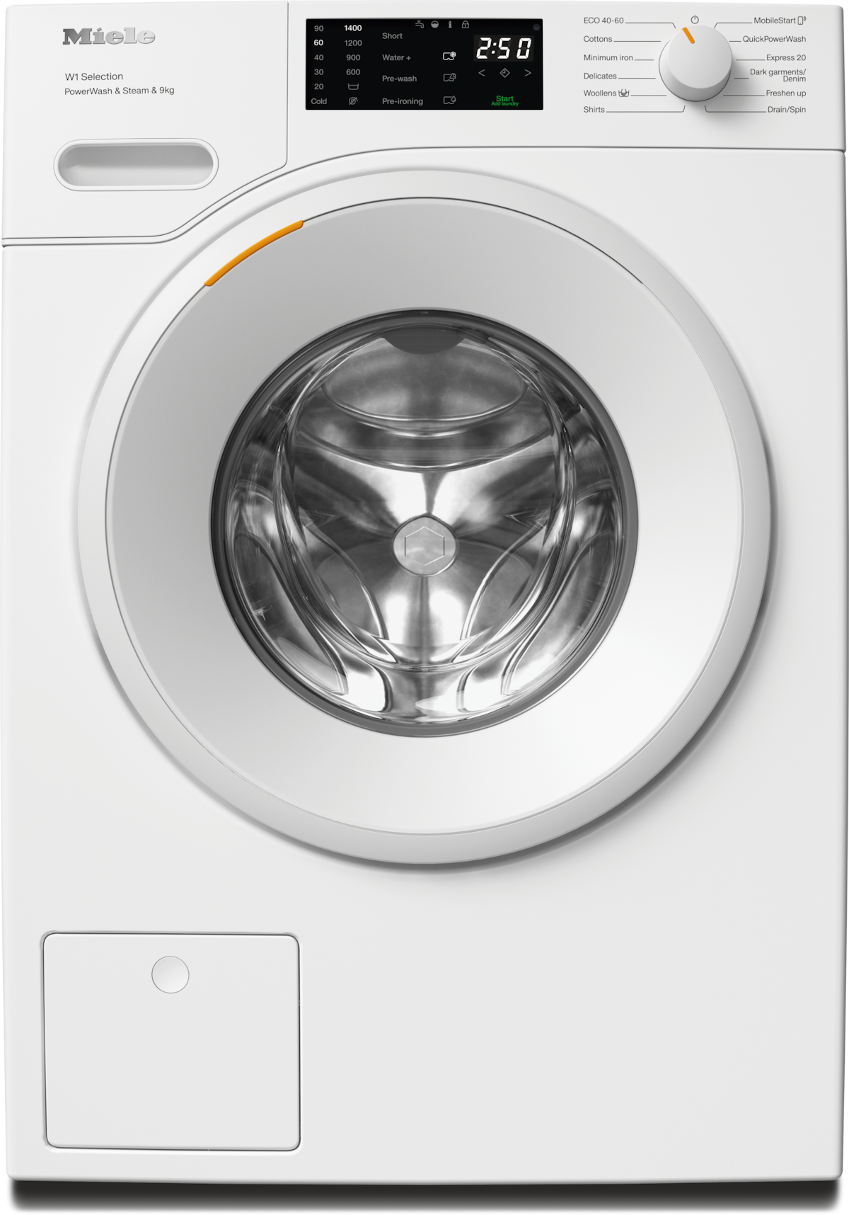 Miele - Mașină de spălat cu încărcare frontală Miele WSD383 WCS PWash&Steam&9kg