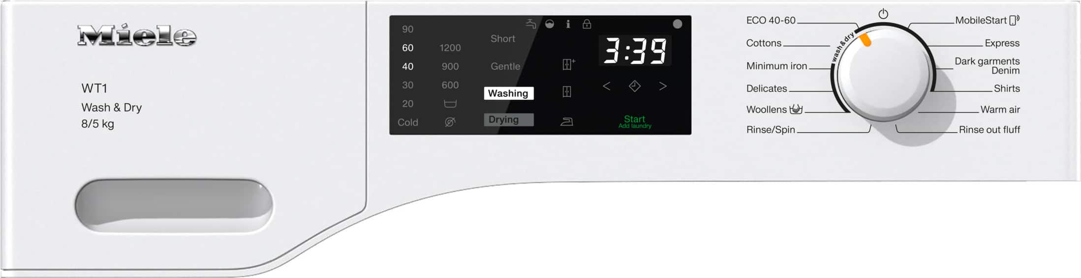 Miele - WTD160 WCS 8/5 kg – 洗濯乾燥機 - 2 Miele - WTD160 WCS 8/5 kg – 洗濯乾燥機 - 2