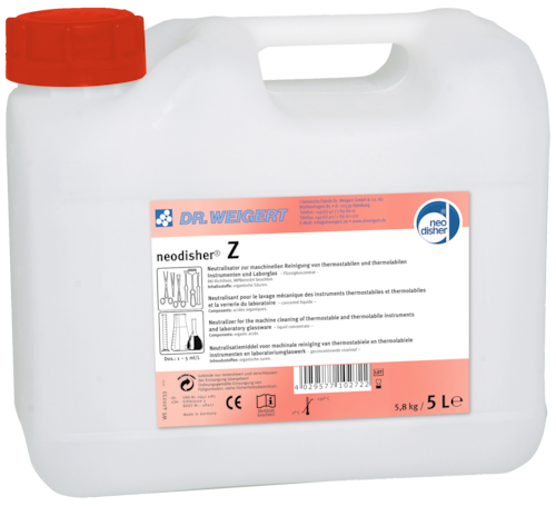 Neodisher Z &agrave; 5 Liter produktfoto Front View L